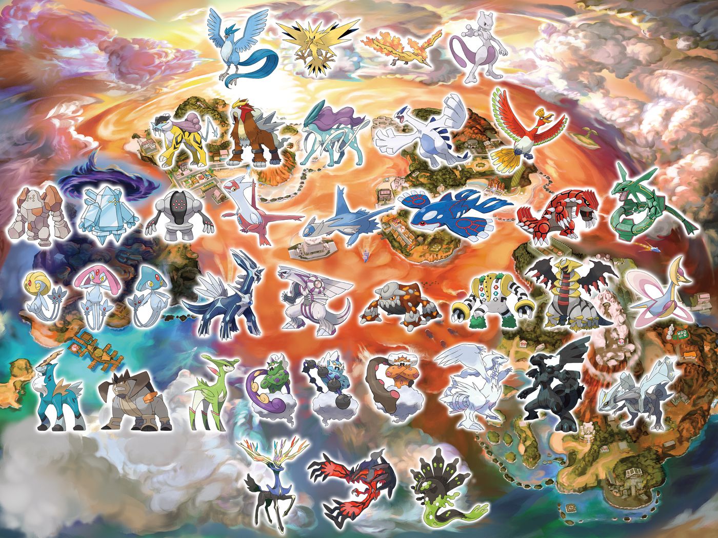 Pokemon Ultra Sun and Ultra Moon Wallpapers