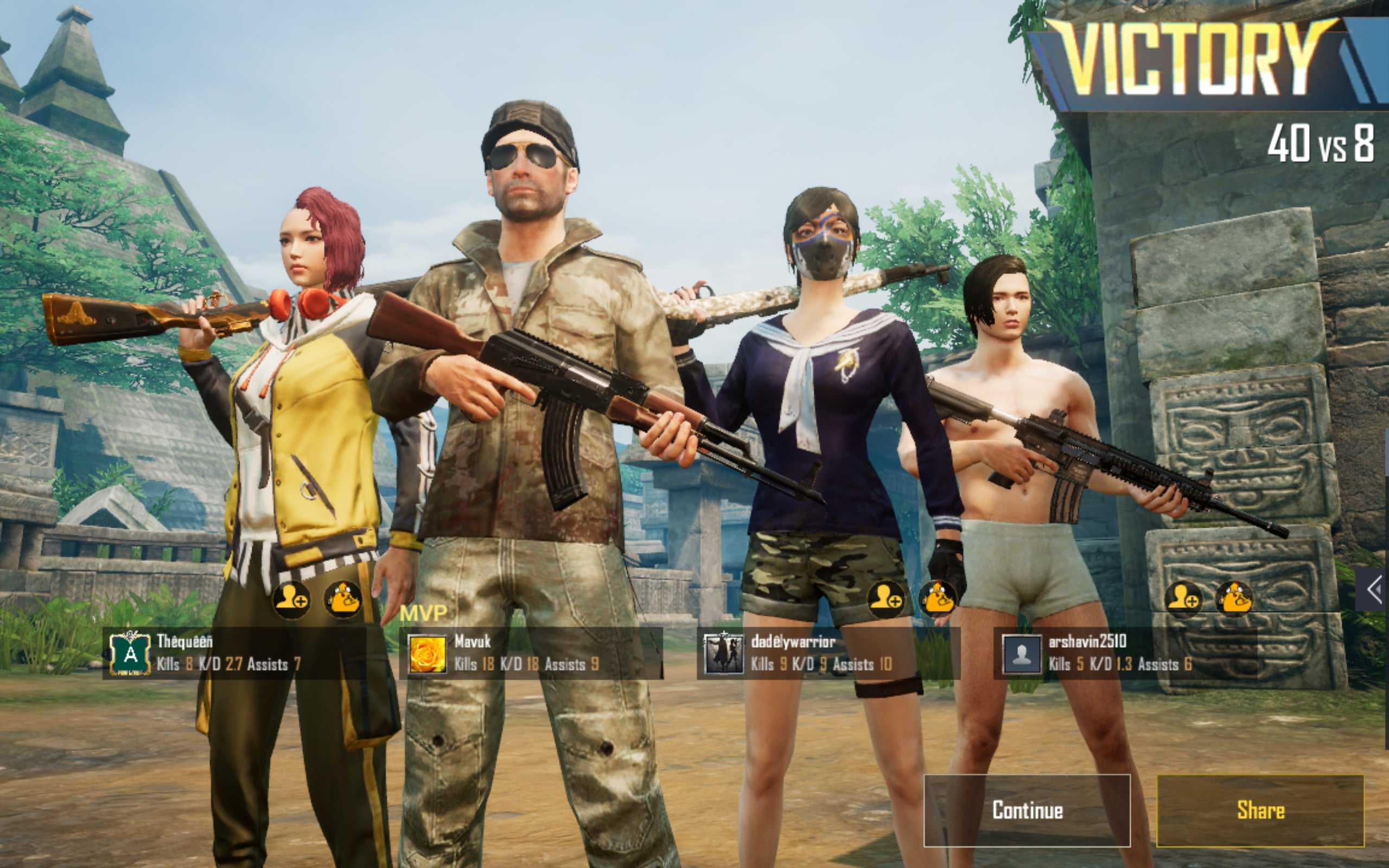 PUBG Mobile Squad 2020 Wallpapers