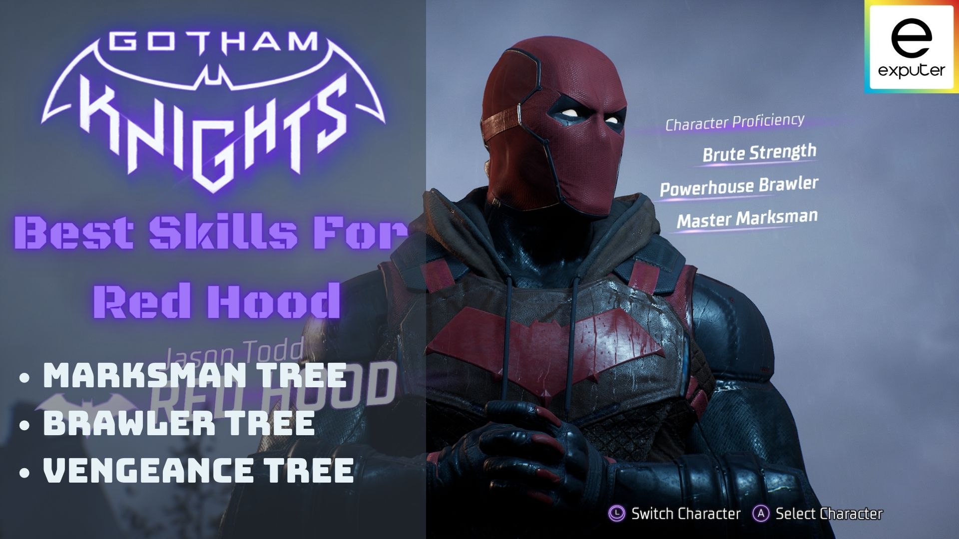 Red Hood Gotham Knights Game Wallpapers