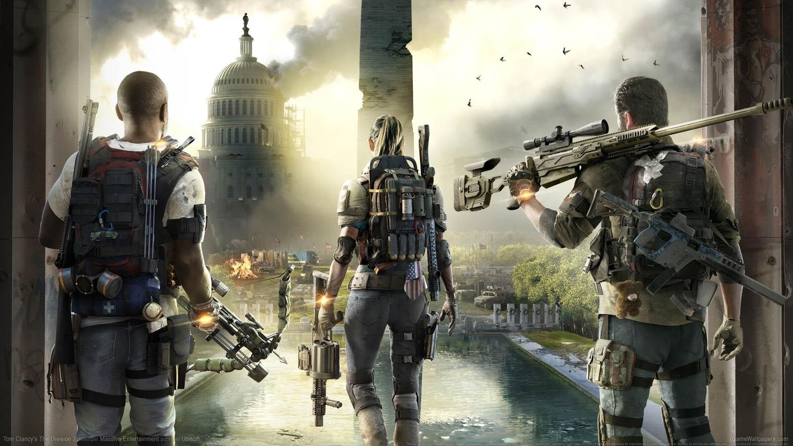 Resident Evil x Tom Clancys The Division 2 Wallpapers