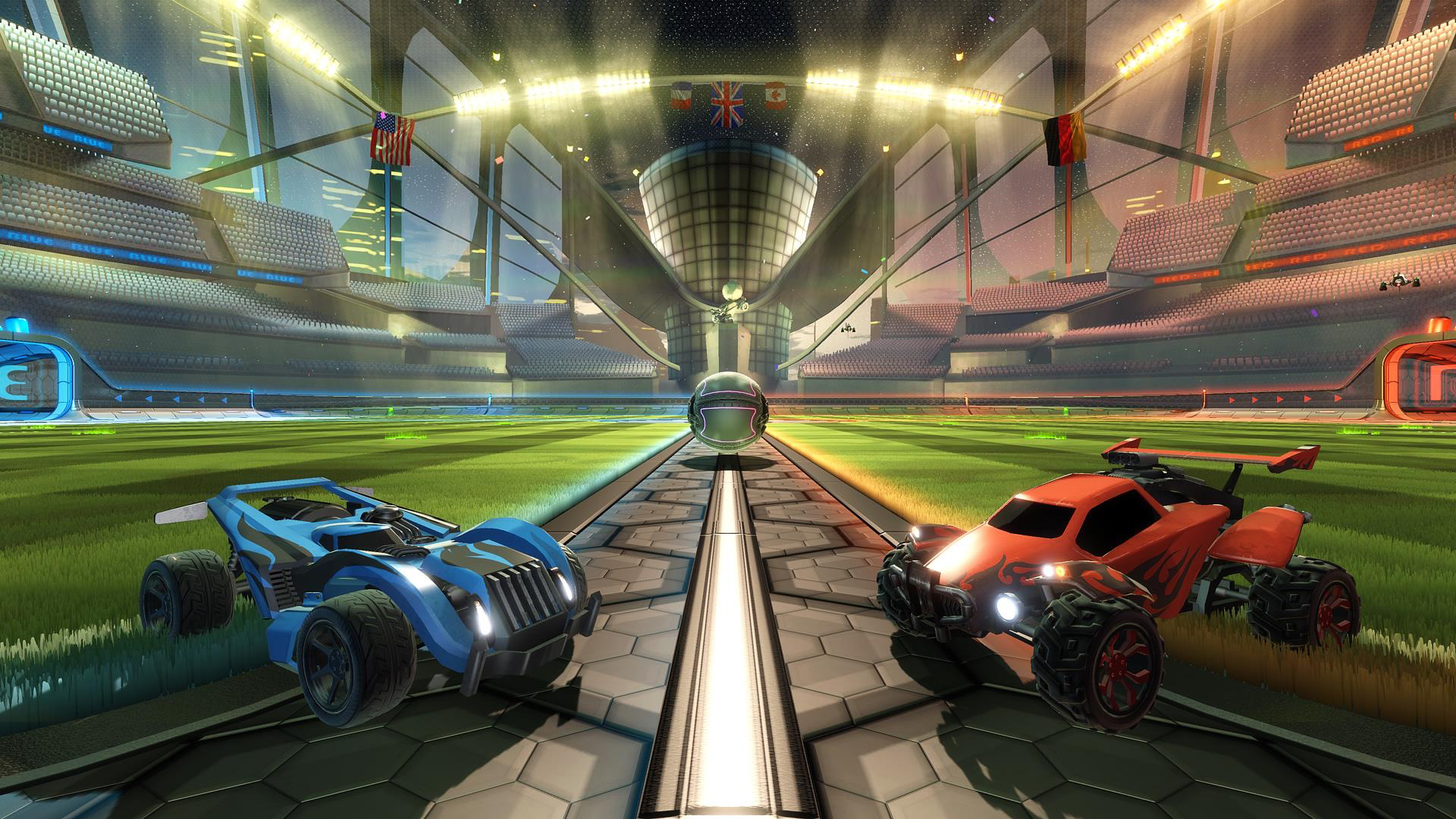 Rocket League Green Car Wallpapers