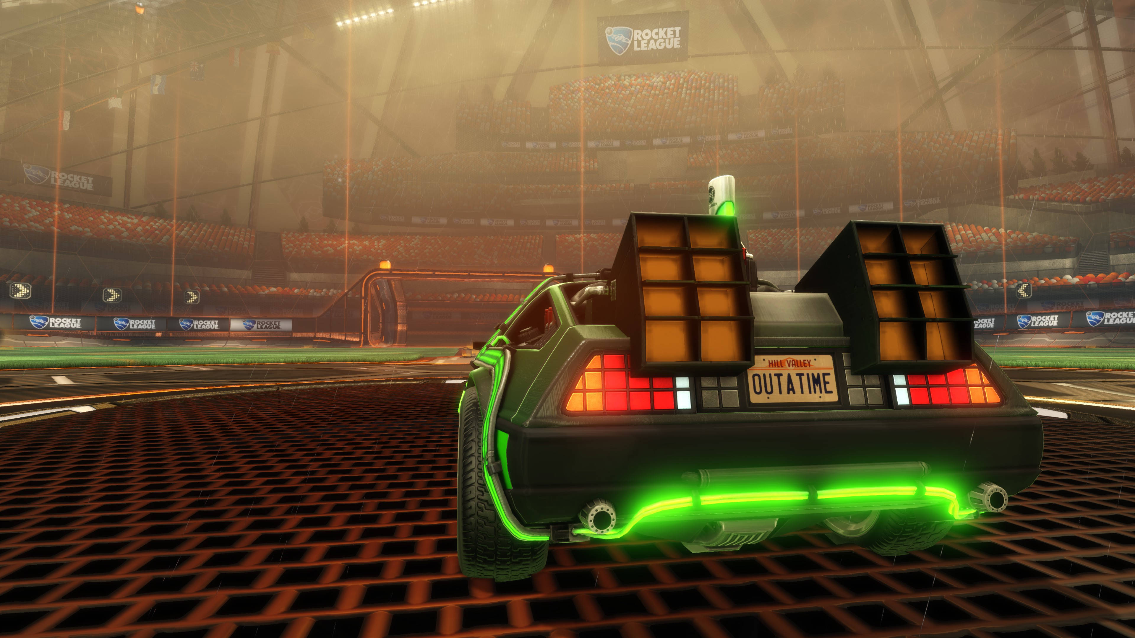 Rocket League Green Car Wallpapers