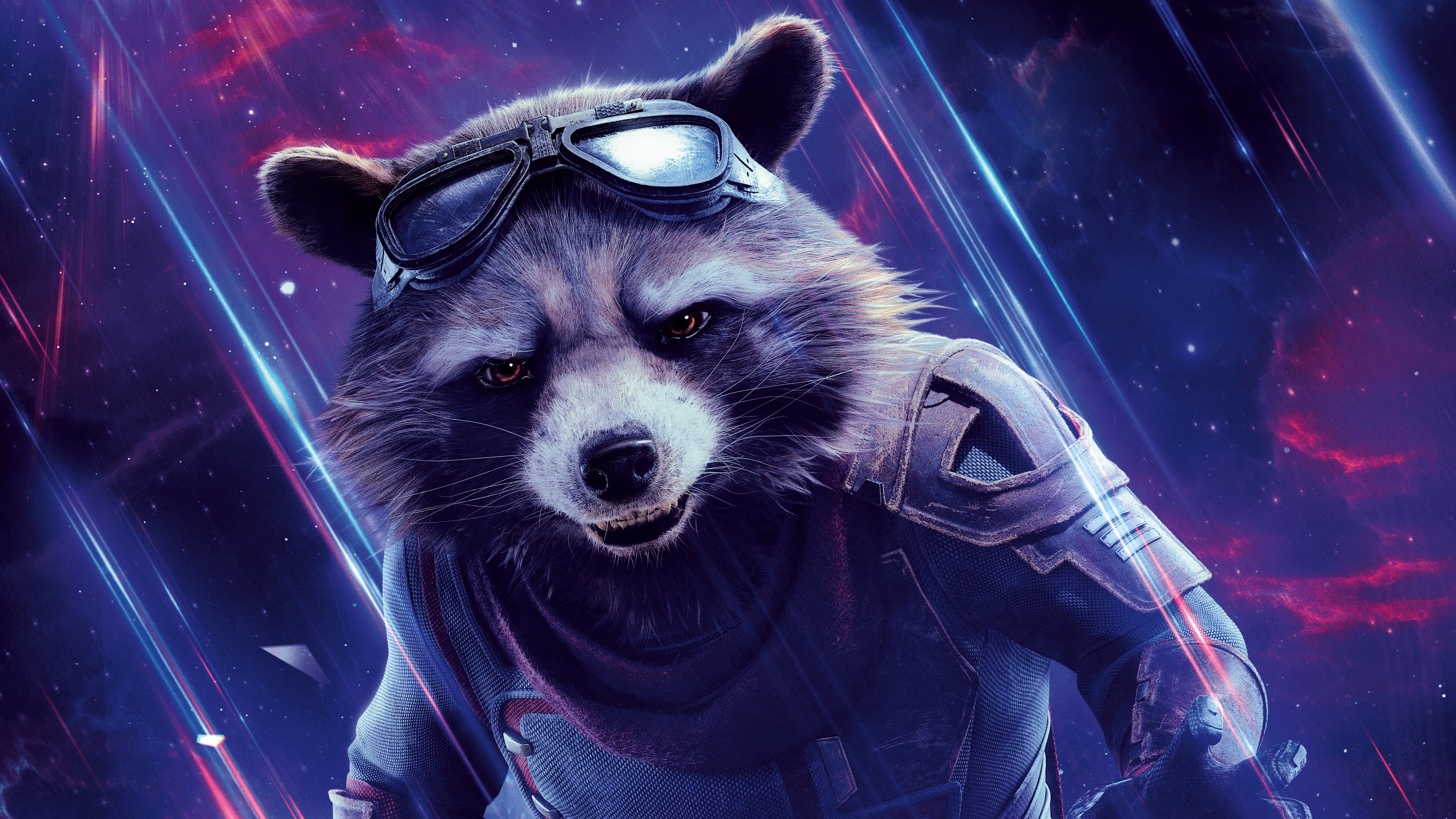 Rocket Raccoon Guardians Of The Galaxy Gaming Wallpapers