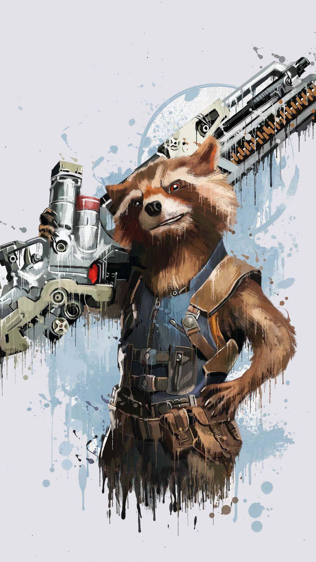 Rocket Raccoon Guardians Of The Galaxy Gaming Wallpapers