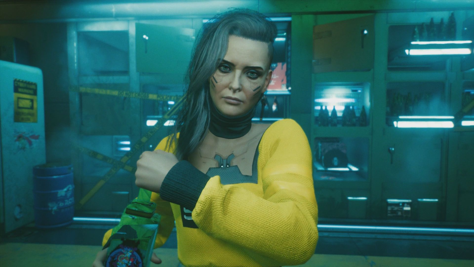 Rogue and Johnny Silverhand Cyberpunk 2077 Wallpapers