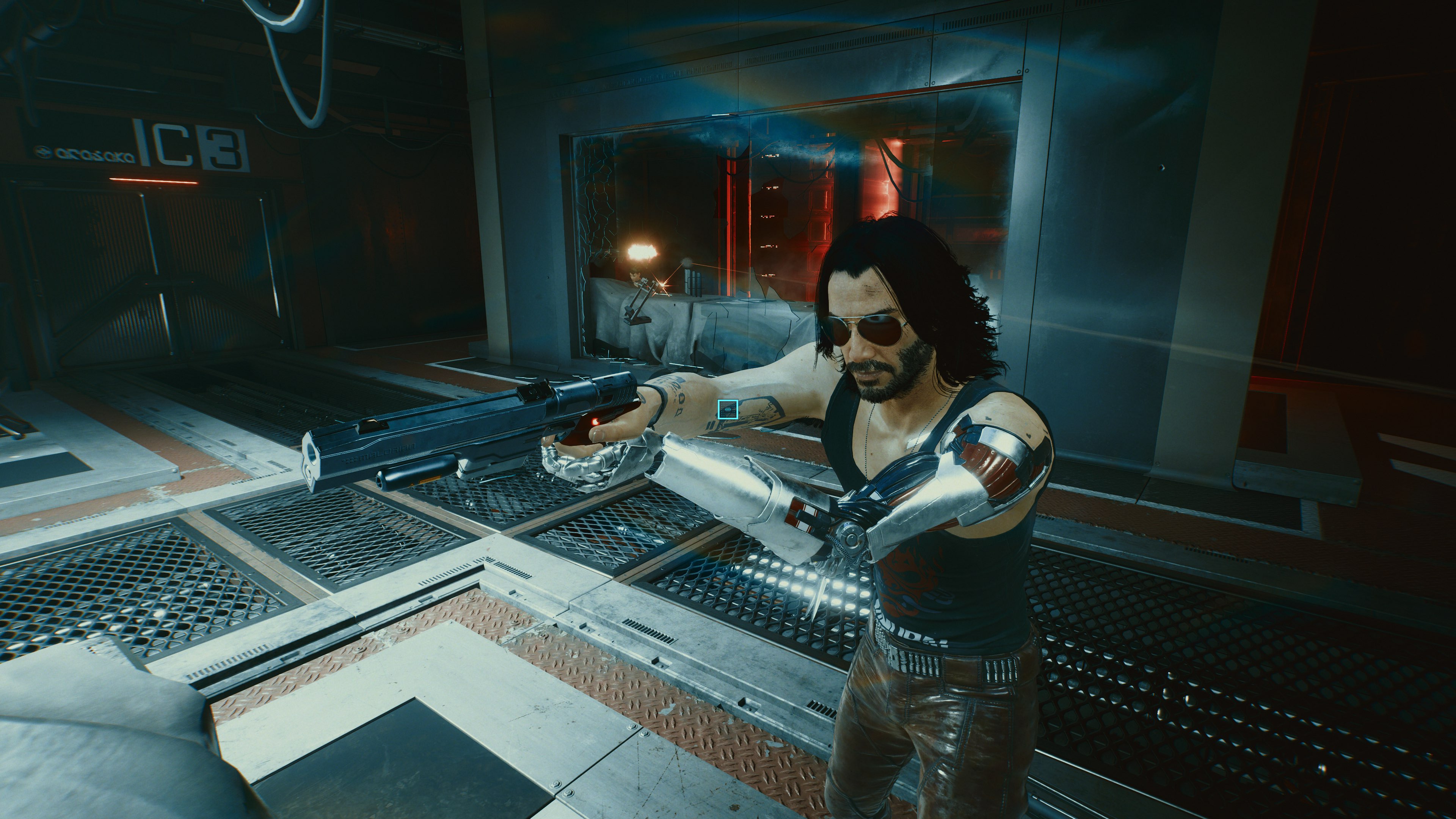 Rogue and Johnny Silverhand Cyberpunk 2077 Wallpapers