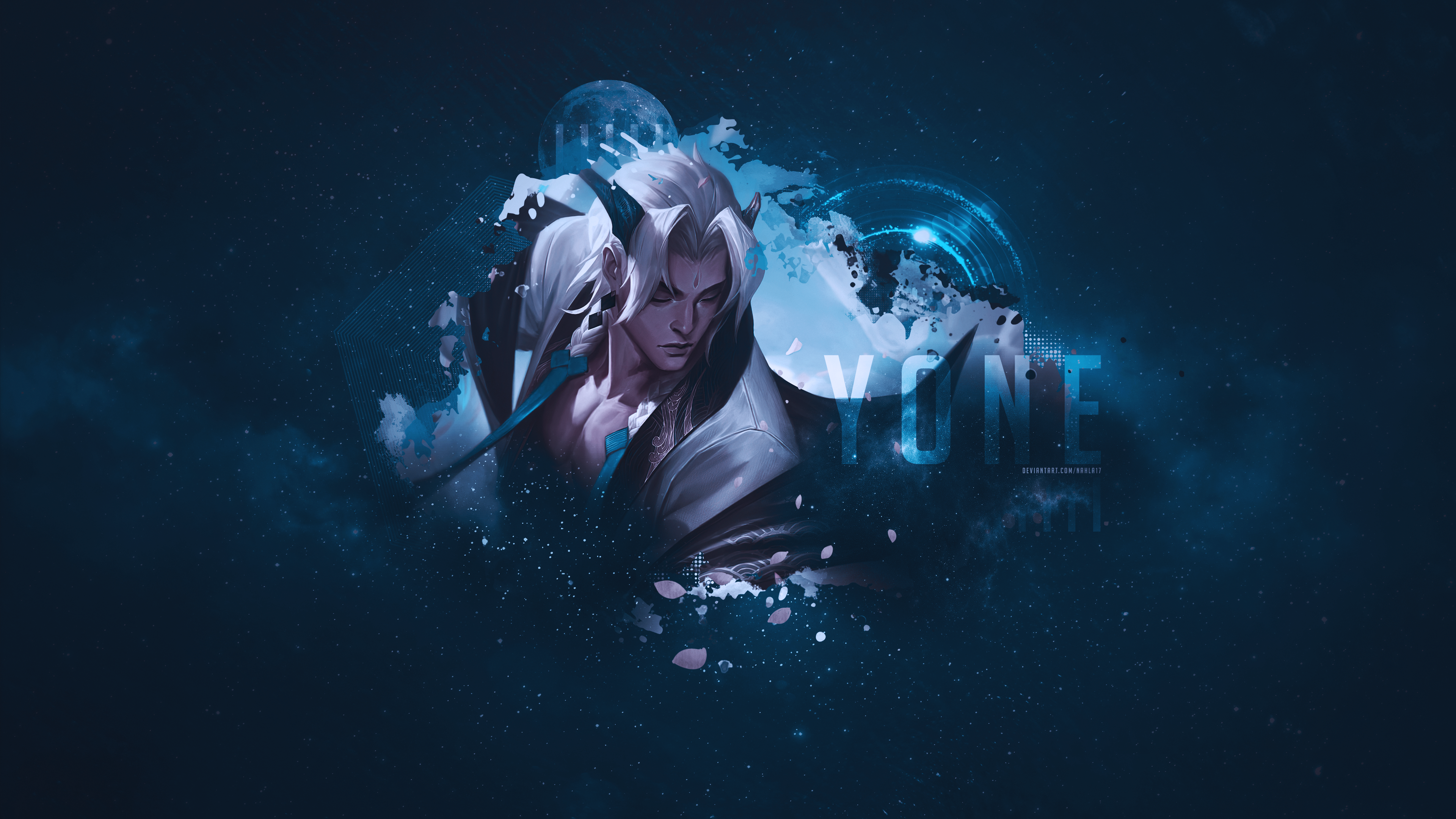 Samurai Yone League Of Legends 8K Wallpapers