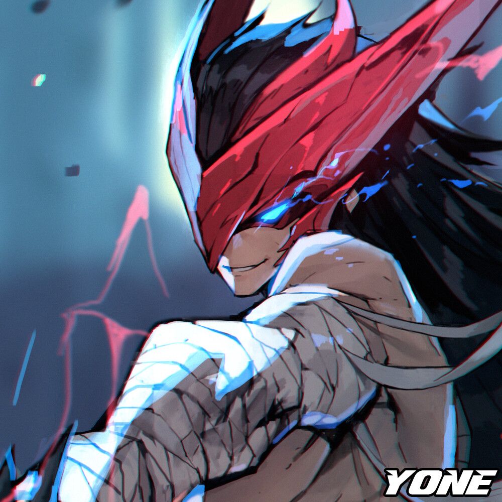 Samurai Yone League Of Legends 8K Wallpapers