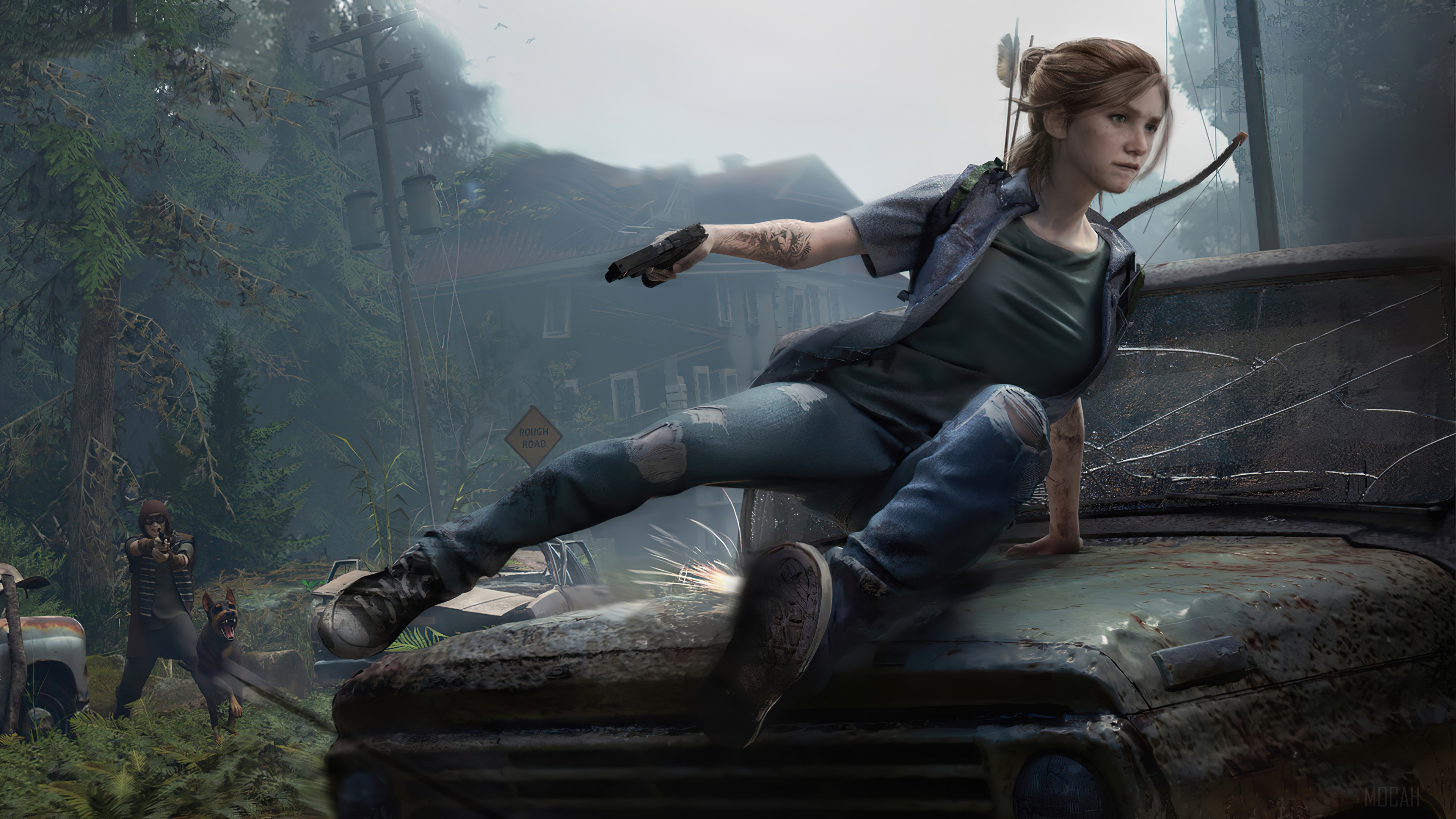 Saraphites Wall The Last of Us 2 Wallpapers
