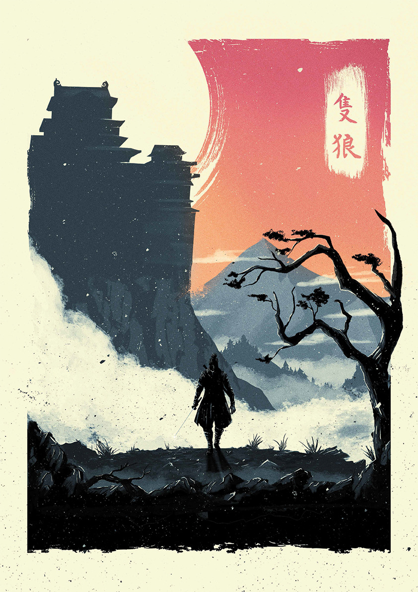 Sekiro Sekiro Shadows Die Twice Cool Samurai Poster Wallpapers