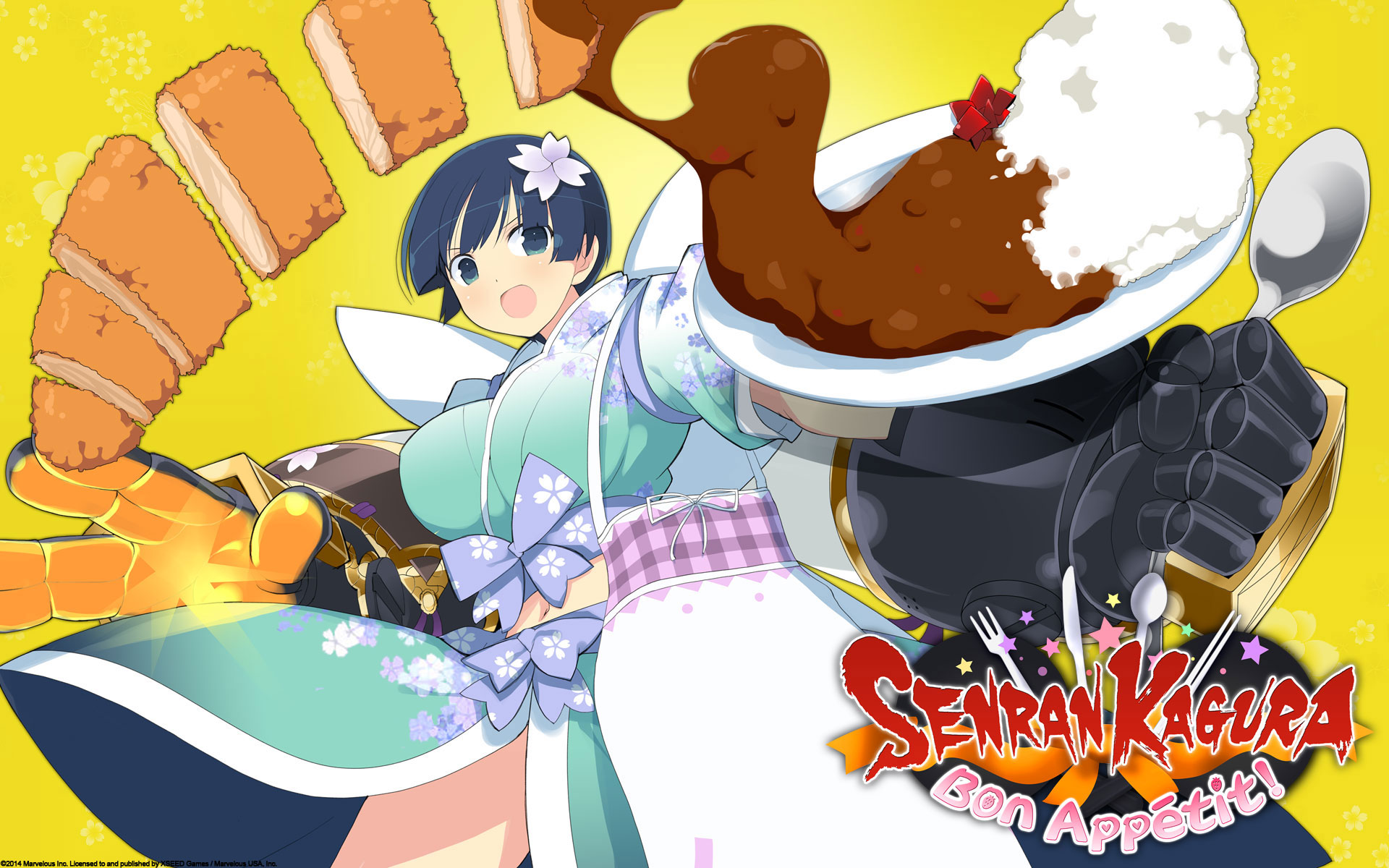 Senran Kagura Bon Appetit! Wallpapers