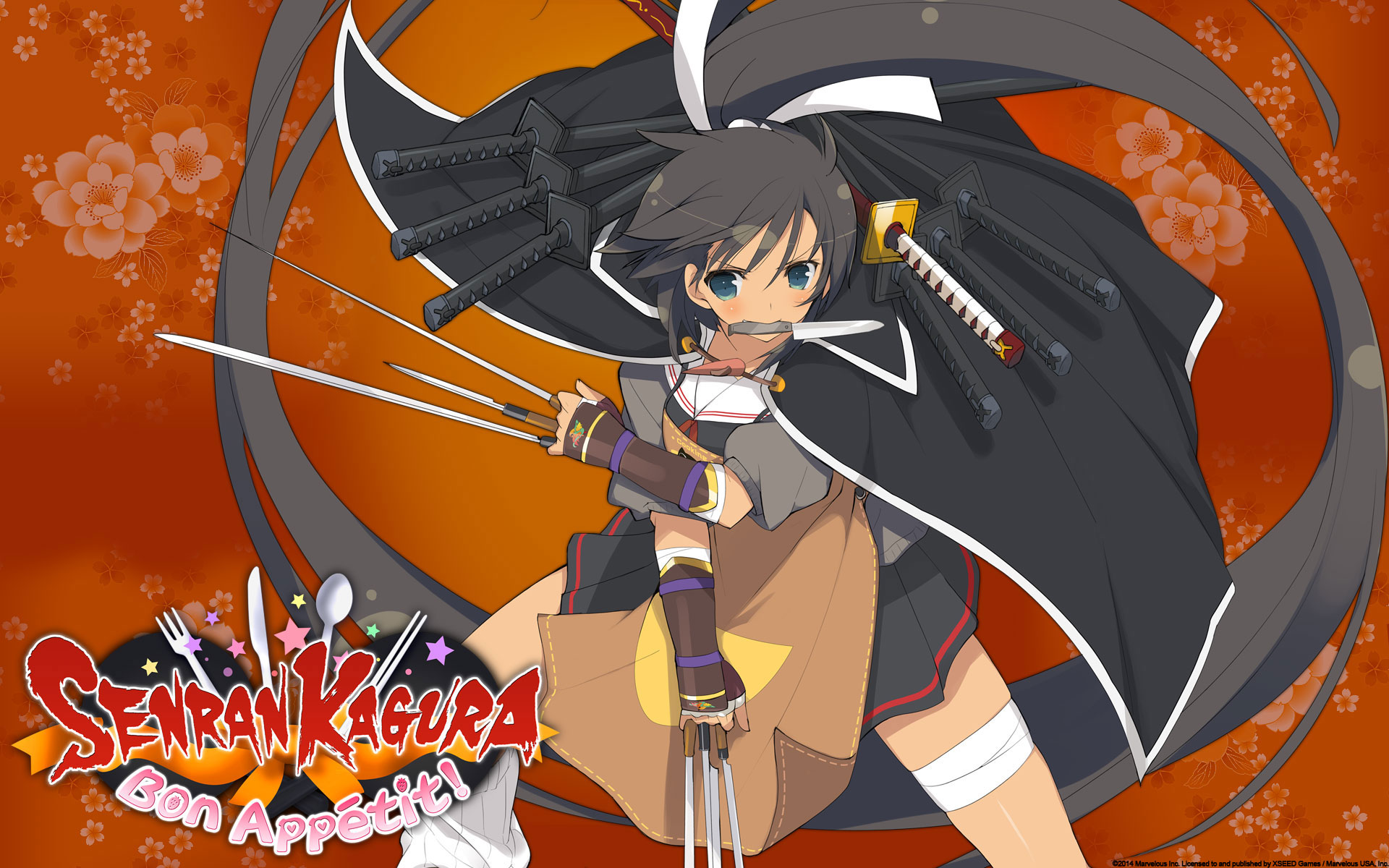 Senran Kagura Bon Appetit! Wallpapers