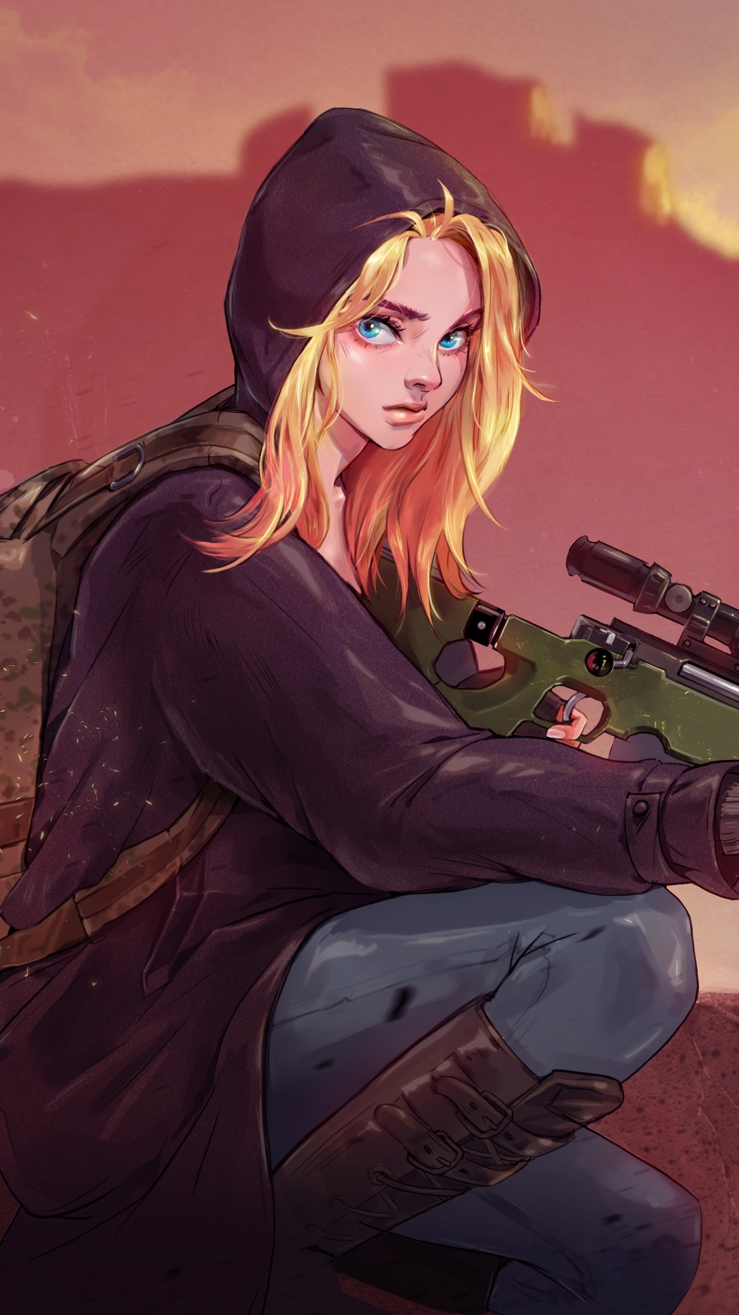 Sniper Girl Playerunknowns Battlegrounds Wallpapers