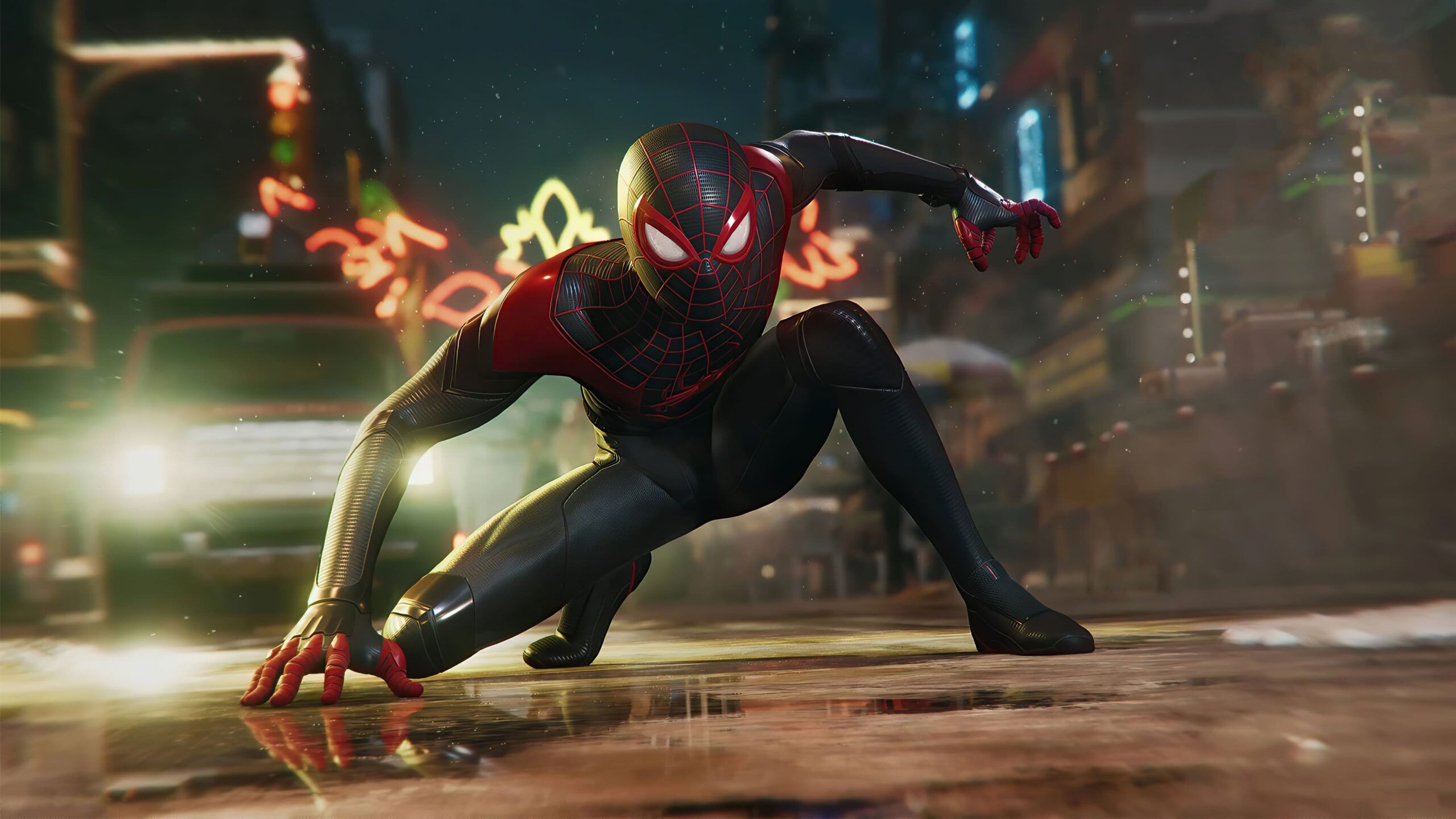 Spiderman Miles Morales Web Shooter Wallpapers