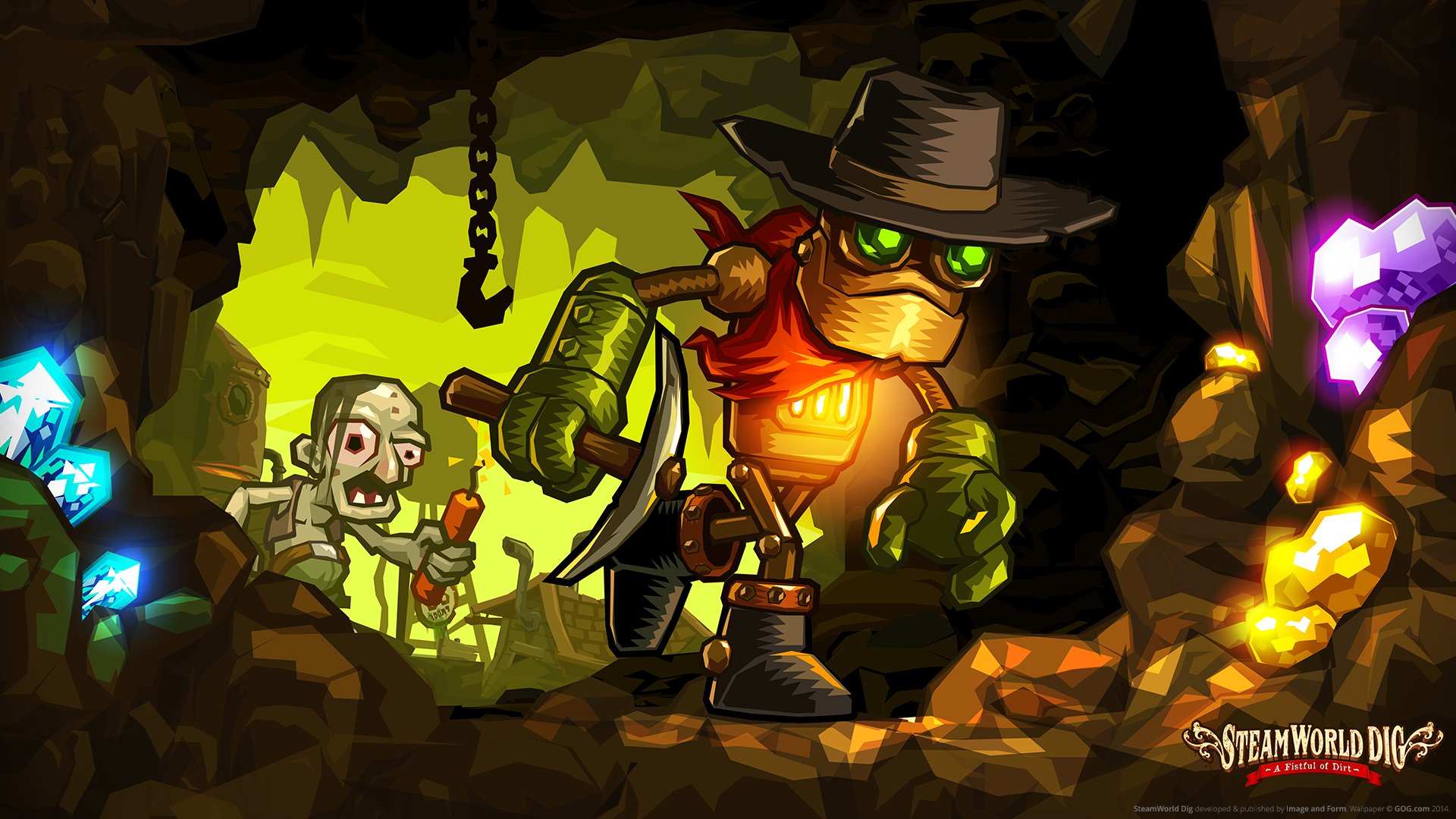 SteamWorld Dig 2 Wallpapers