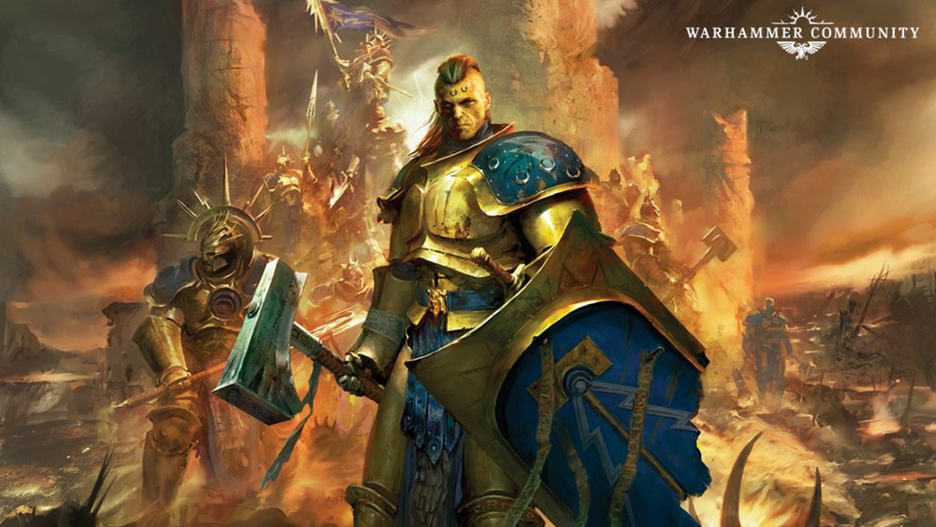 Stormcast Eternals Warhammer Warrior Wallpapers