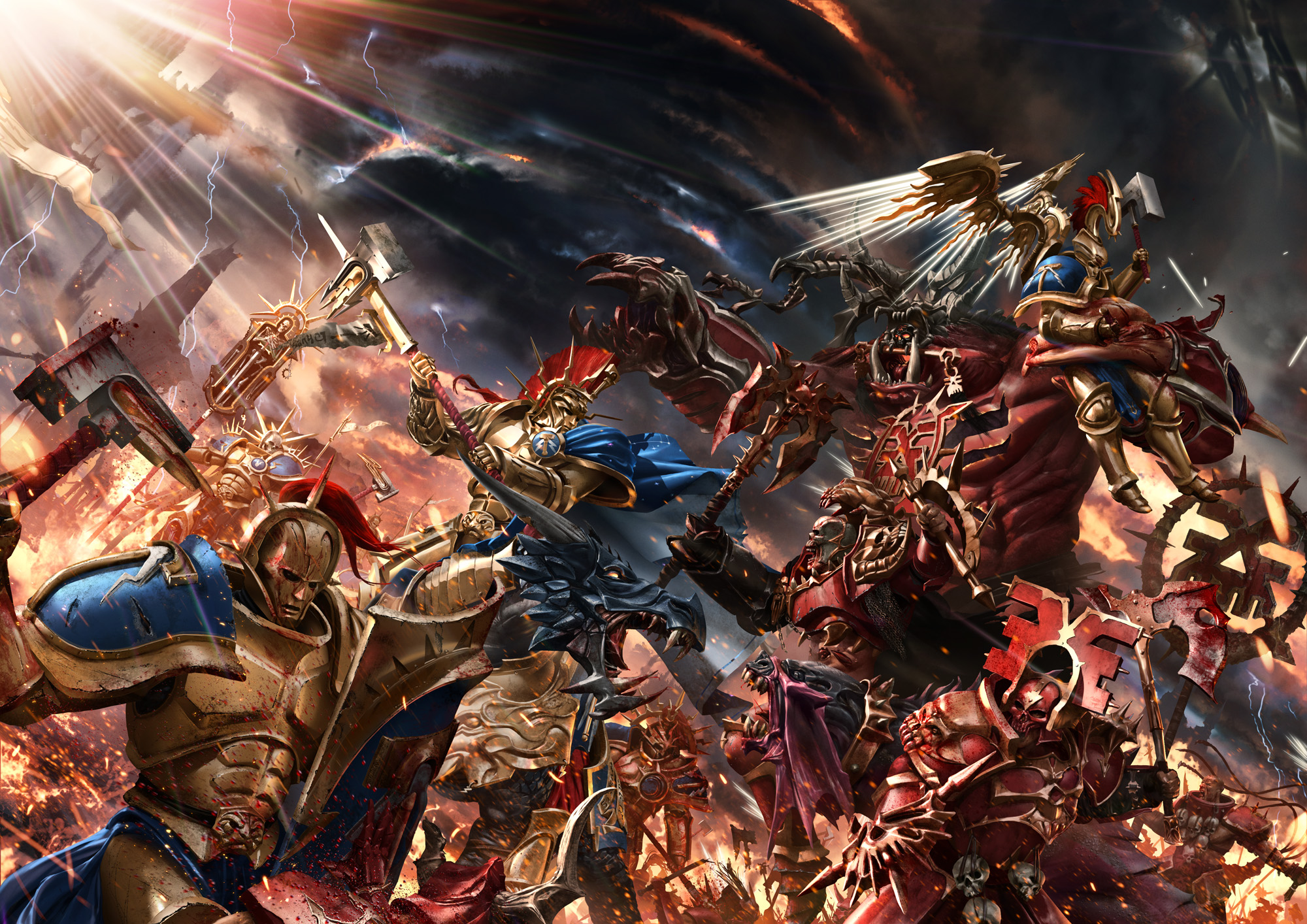 Stormcast Eternals Warhammer Warrior Wallpapers