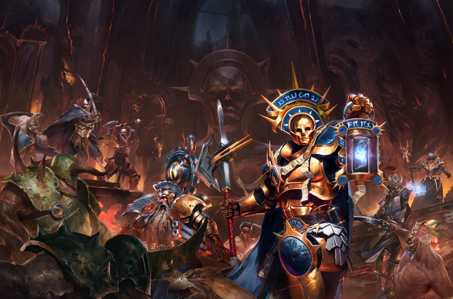 Stormcast Eternals Warhammer Warrior Wallpapers