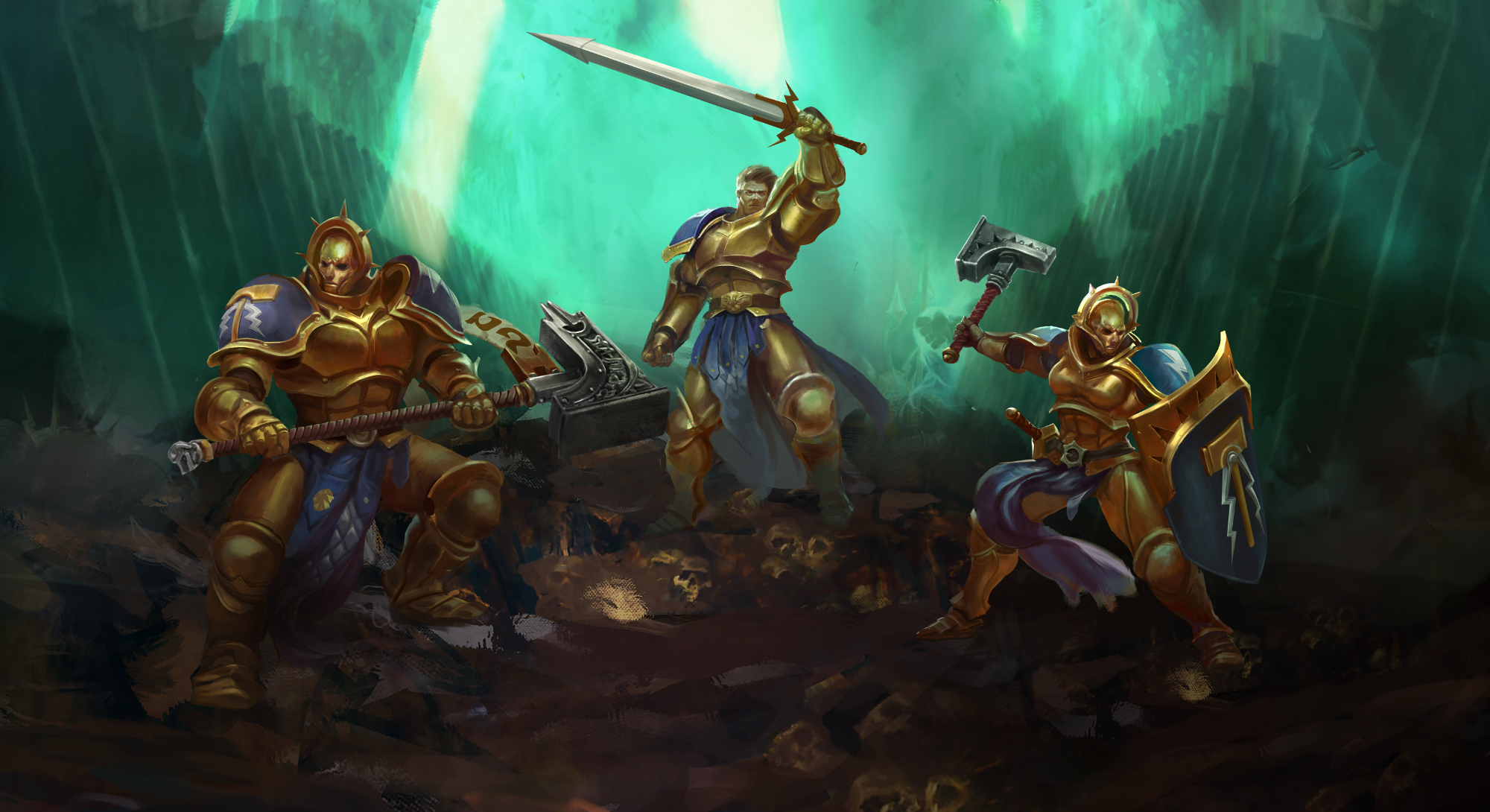 Stormcast Eternals Warhammer Warrior Wallpapers