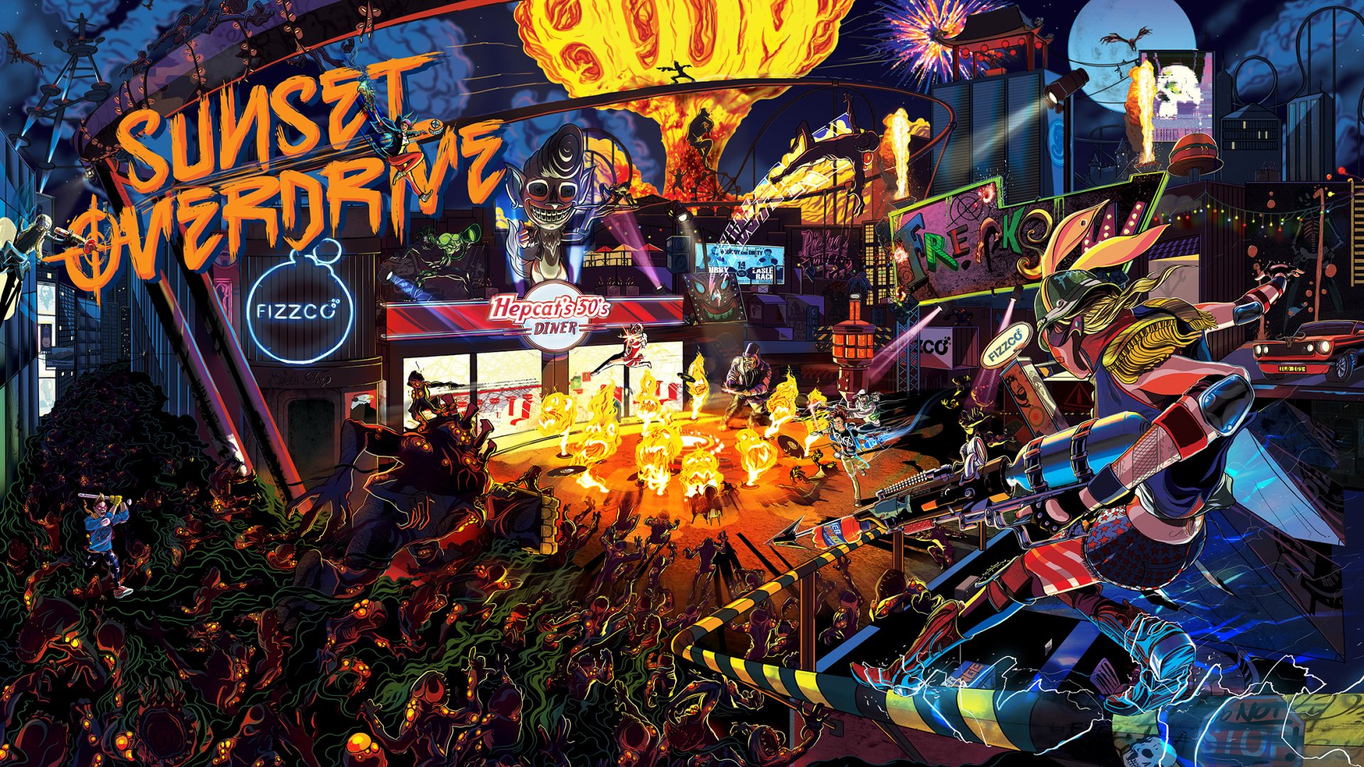 Sunset Overdrive Wallpapers