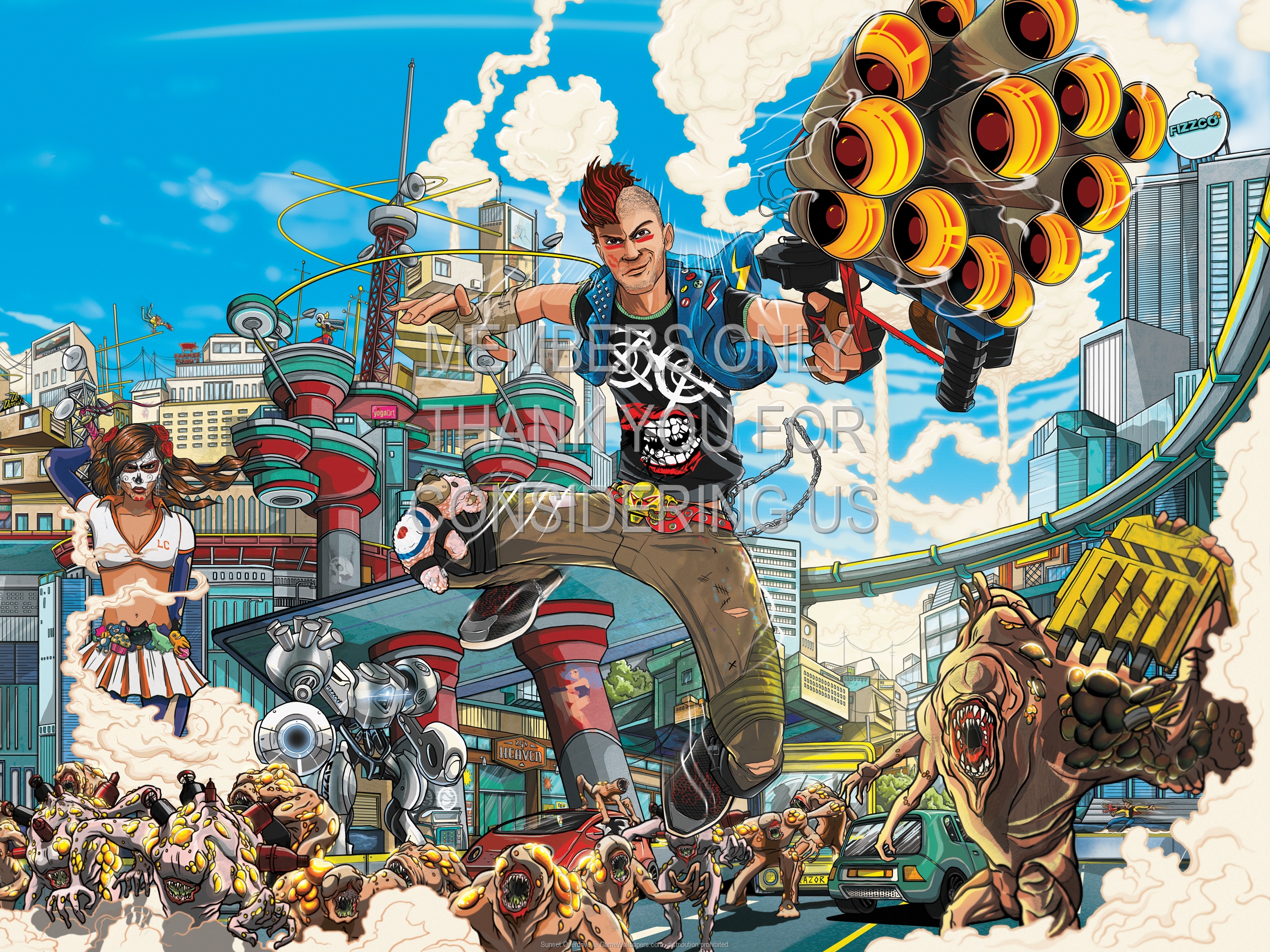 Sunset Overdrive Wallpapers