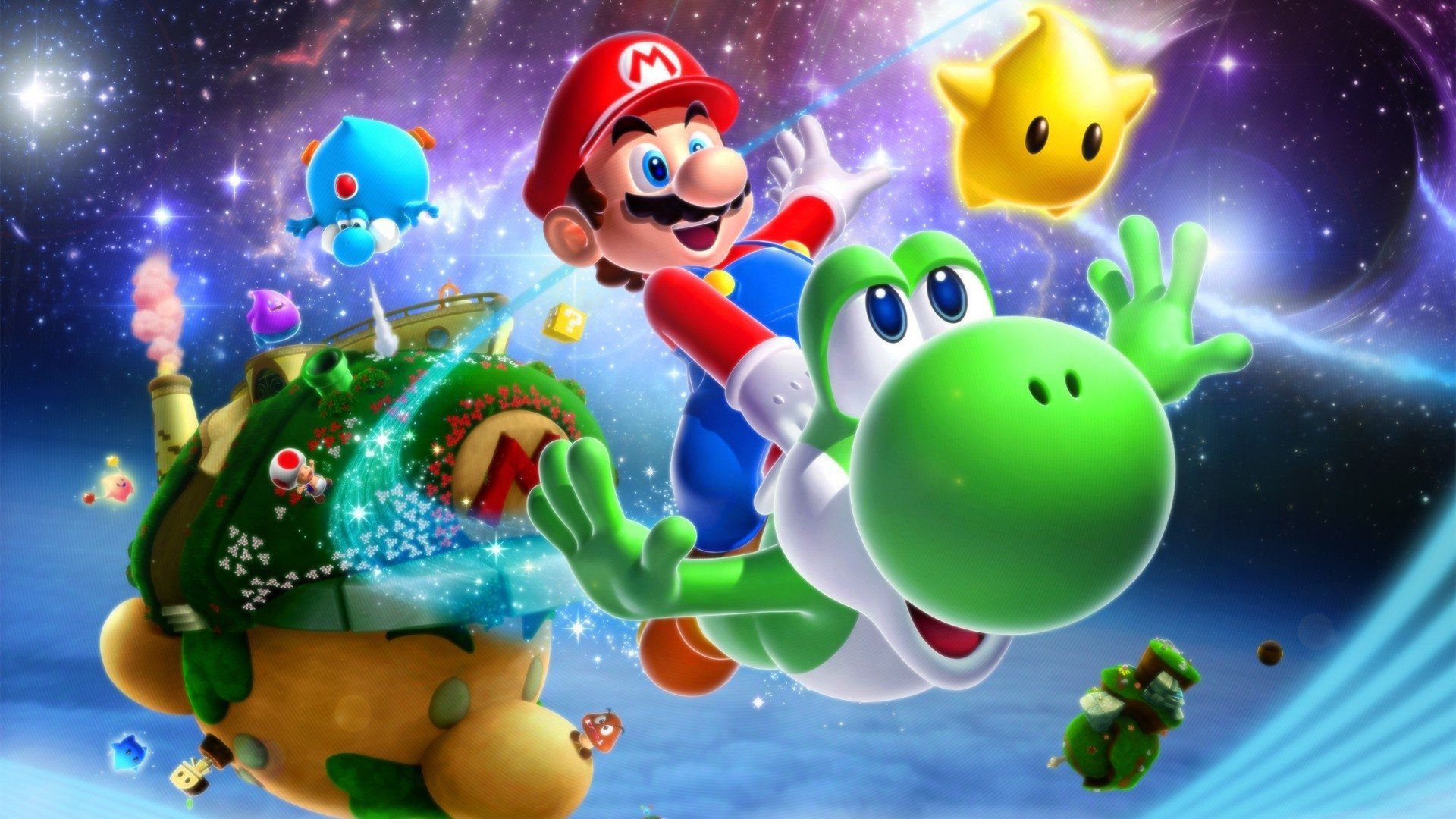 Super Mario Galaxy Wallpapers