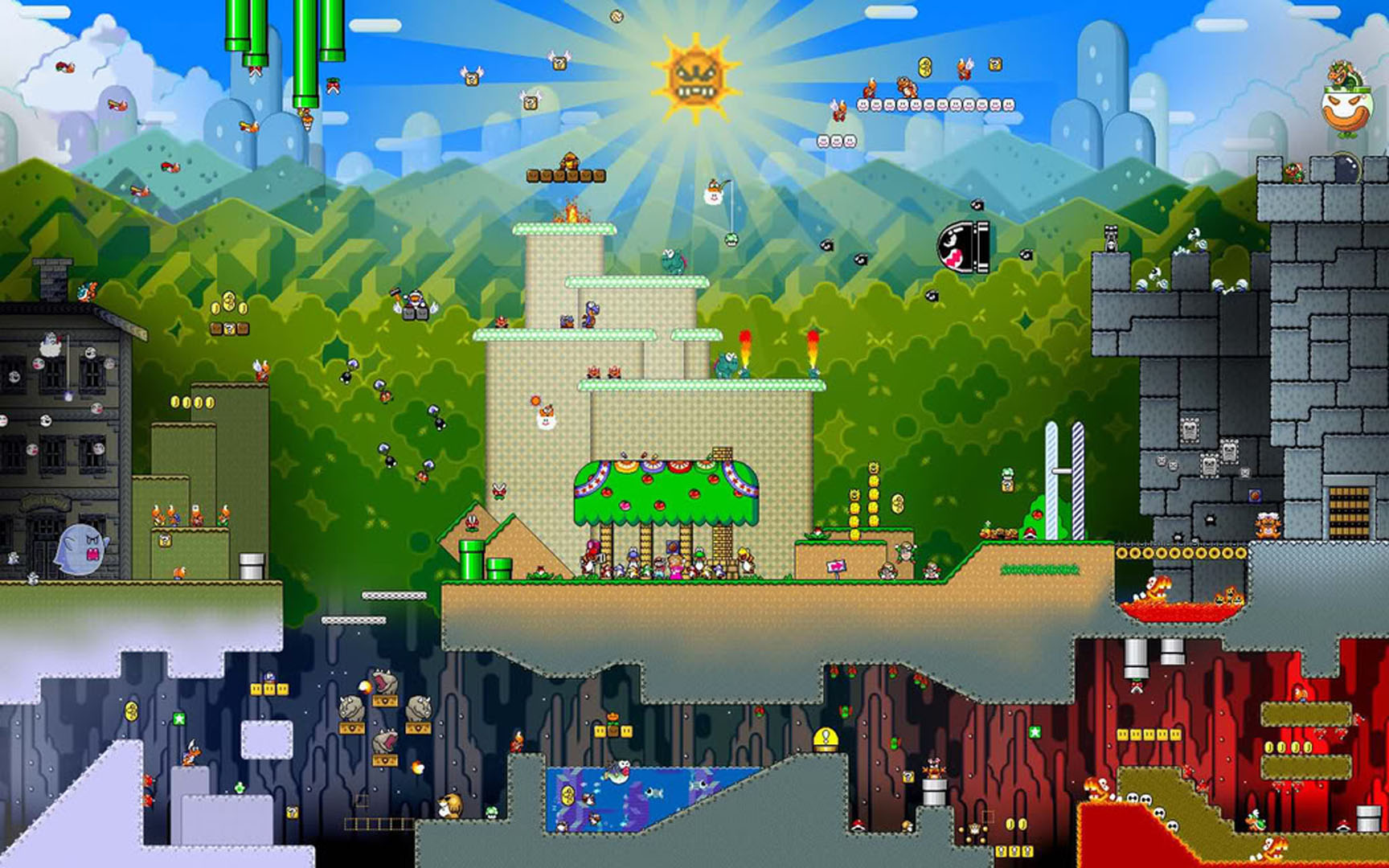 Super Mario World Wallpapers