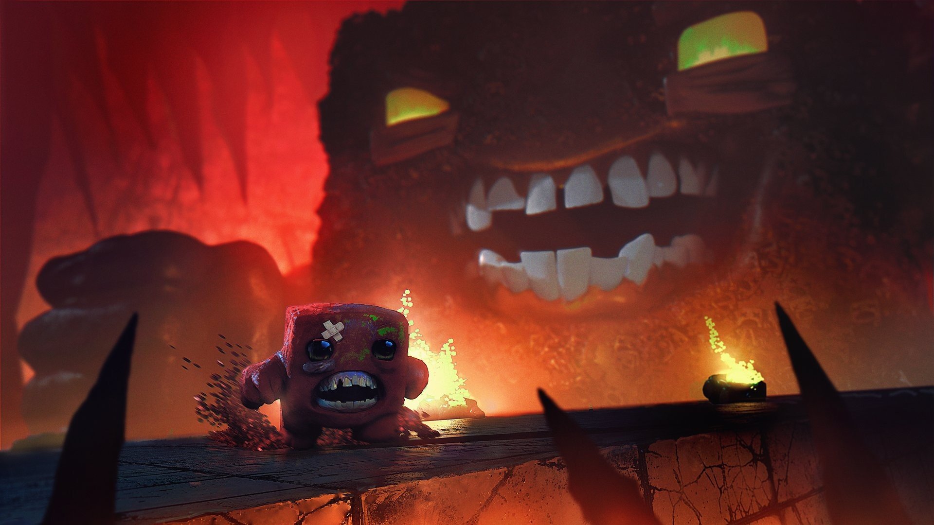 Super Meat Boy Wallpapers