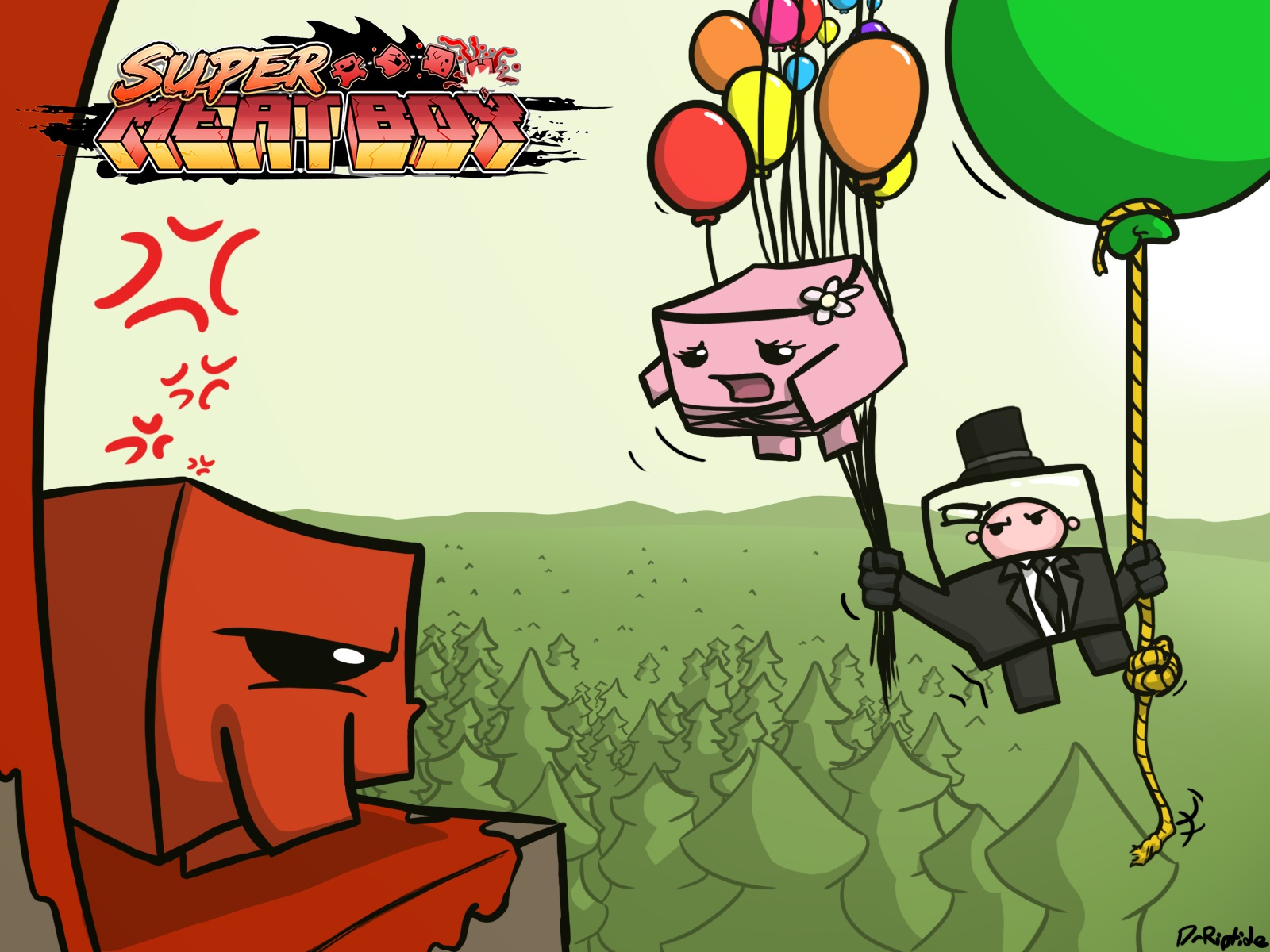 Super Meat Boy Wallpapers