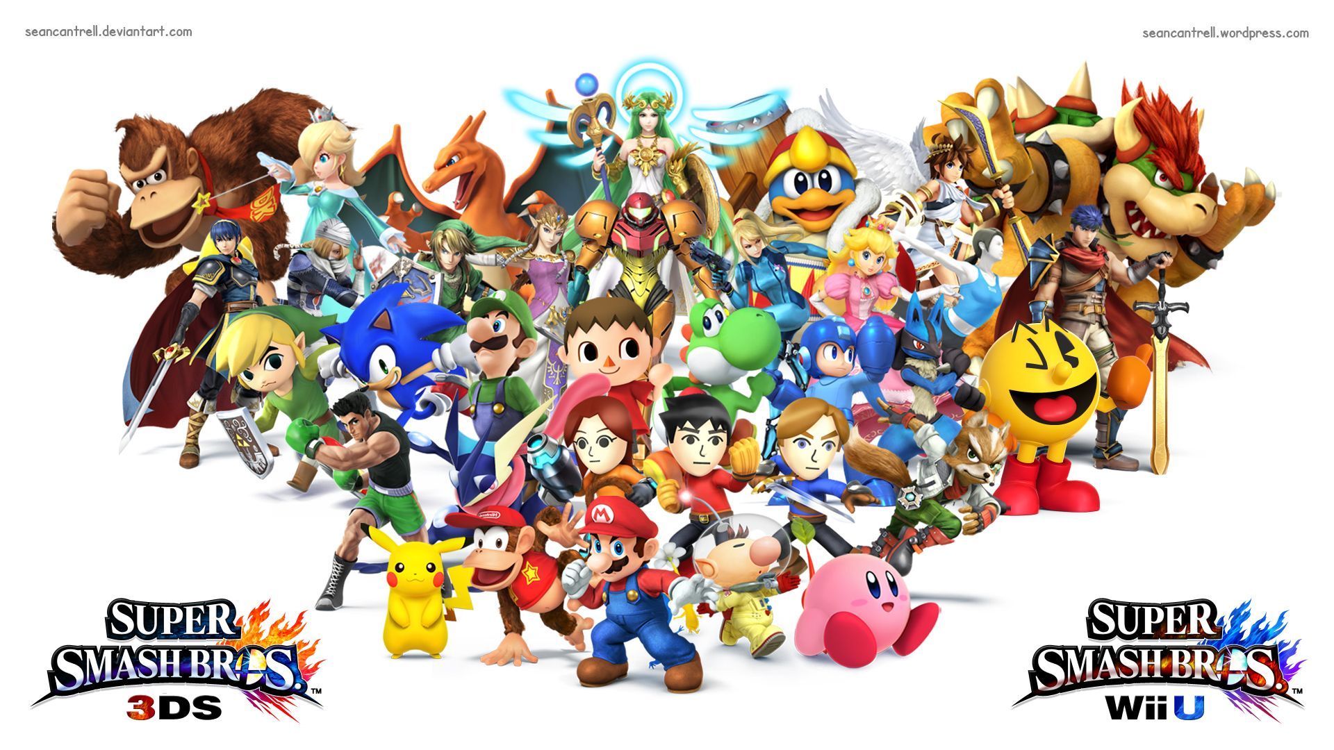 Super Smash Bros. for Nintendo 3DS and Wii U Wallpapers