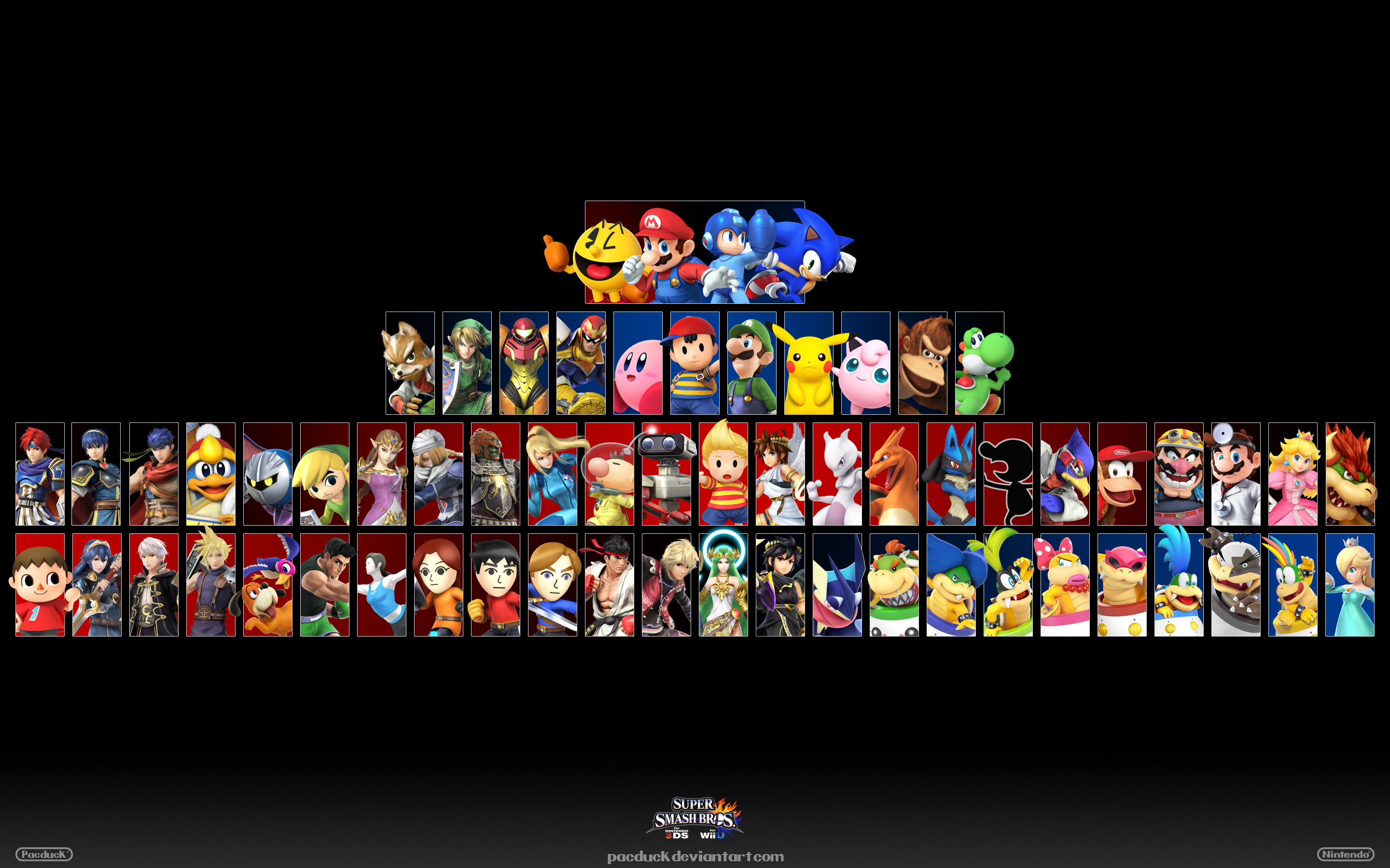 Super Smash Bros. for Nintendo 3DS and Wii U Wallpapers