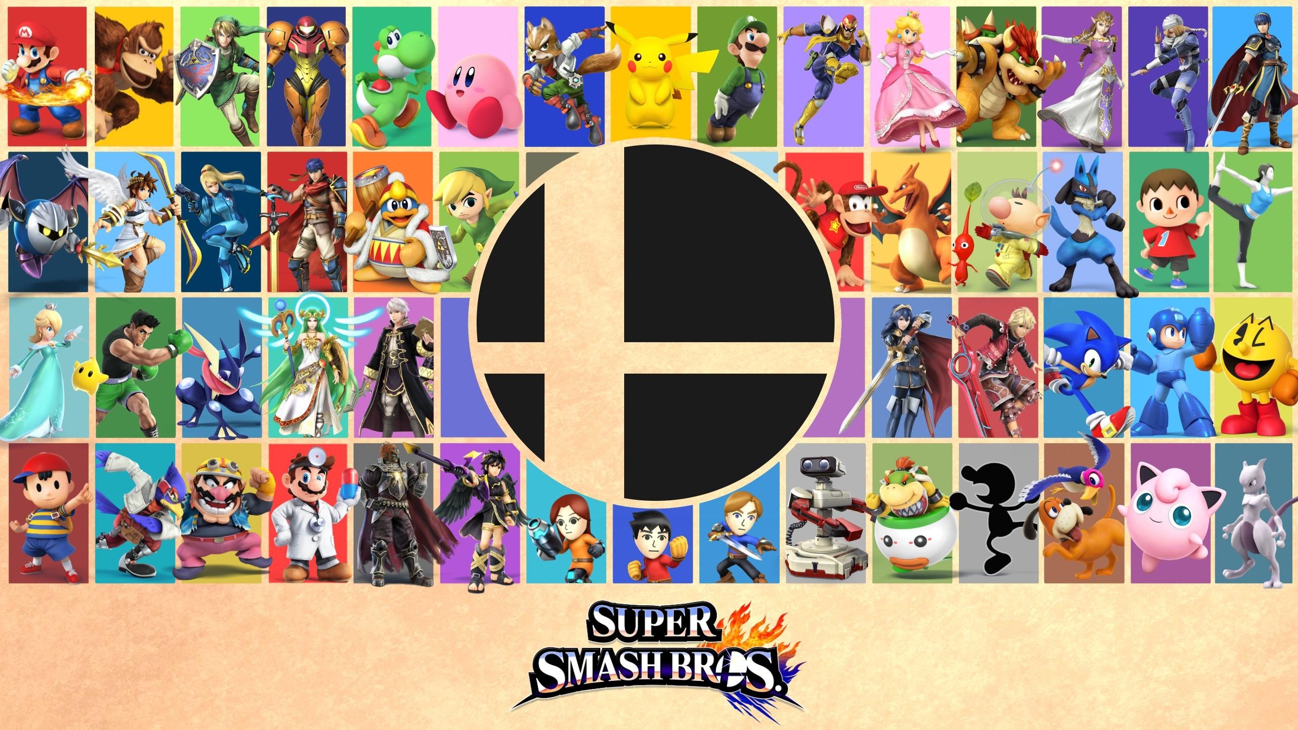 Super Smash Bros. for Nintendo 3DS and Wii U Wallpapers