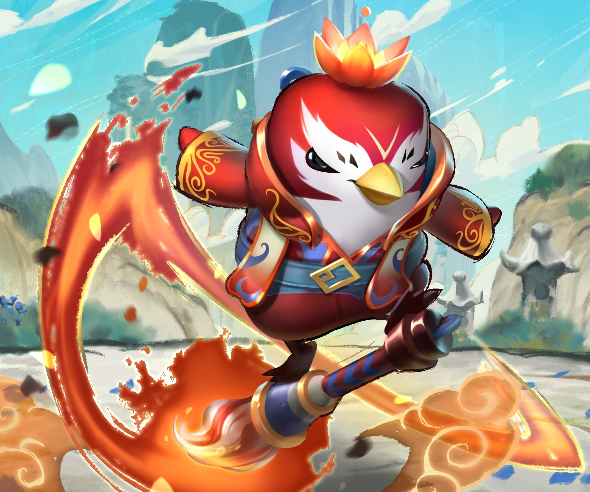 Teamfight Tactics Molediver Featherknight Little Legends Wallpapers