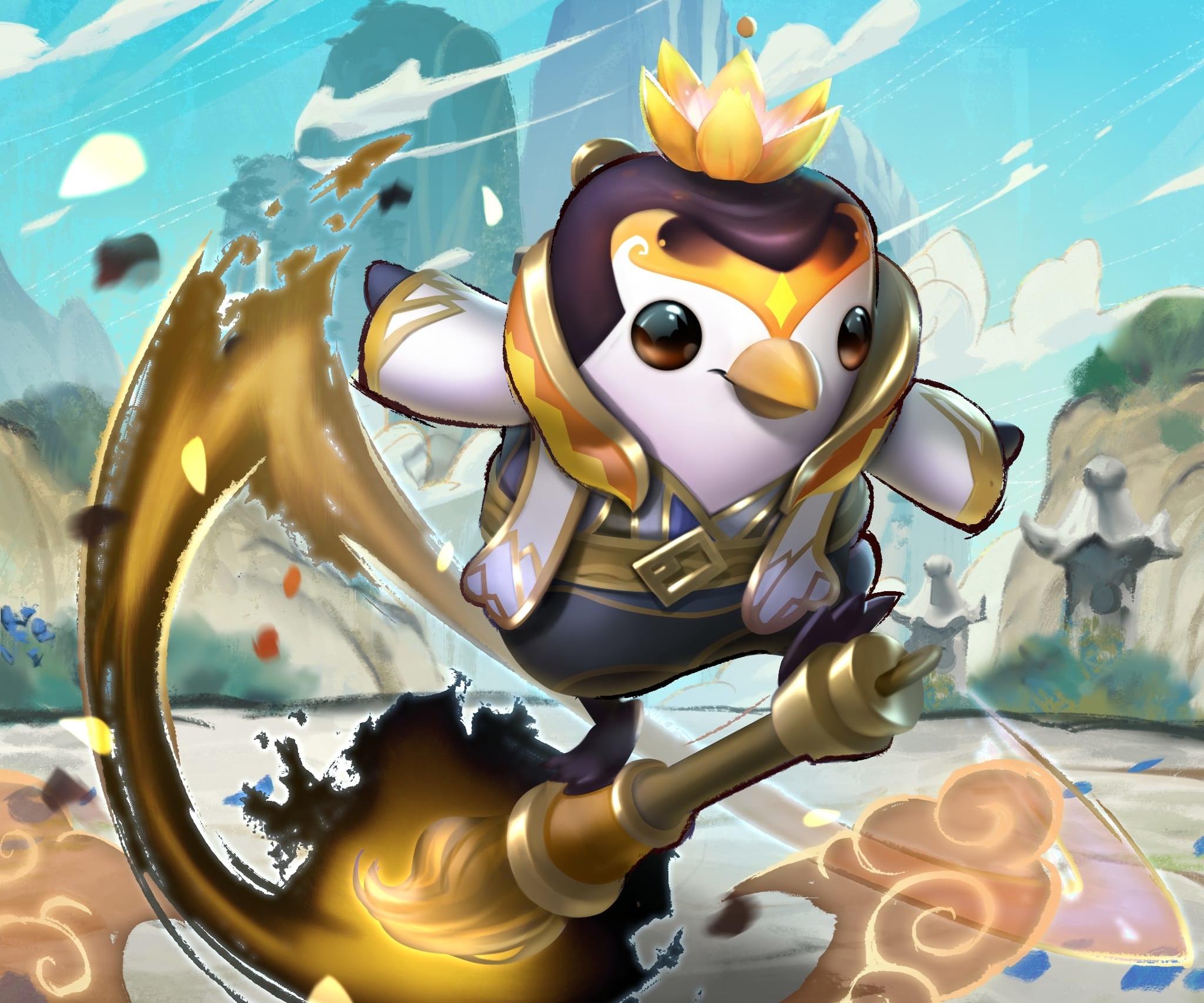 Teamfight Tactics Molediver Featherknight Little Legends Wallpapers