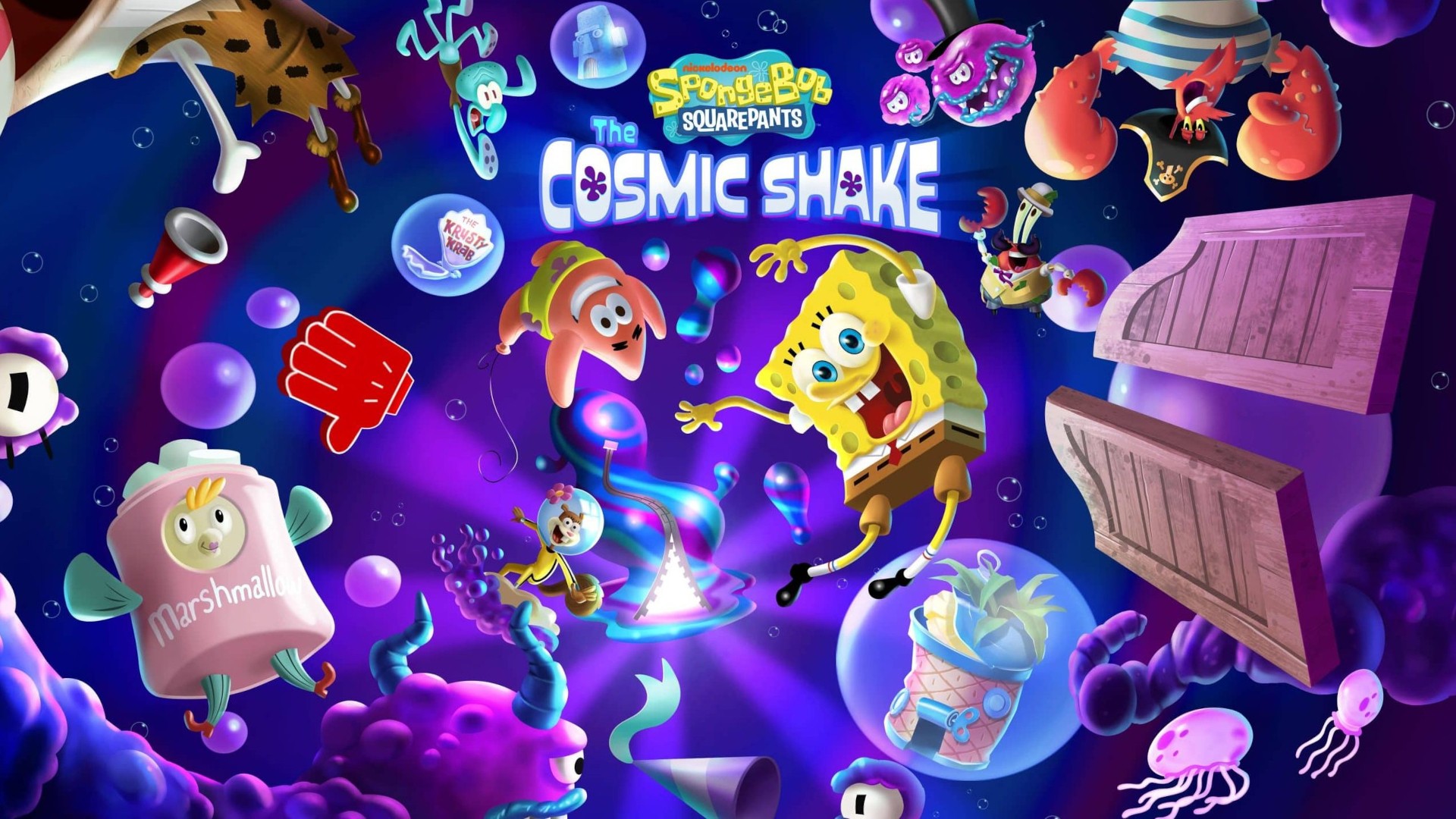 The Cosmic Shake SpongeBob SquarePants Wallpapers