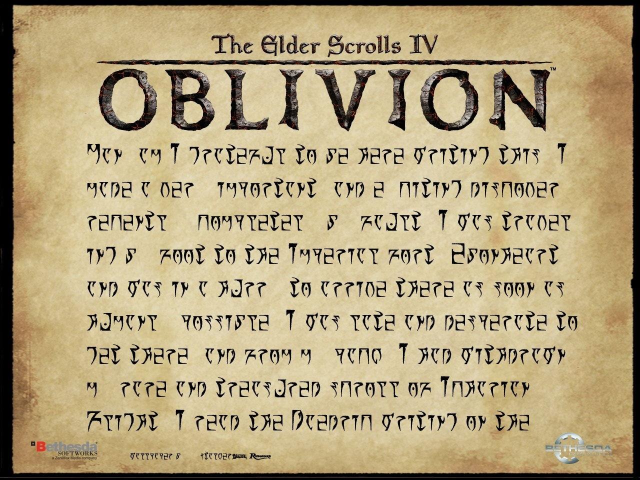 The Elder Scrolls IV: Oblivion Wallpapers