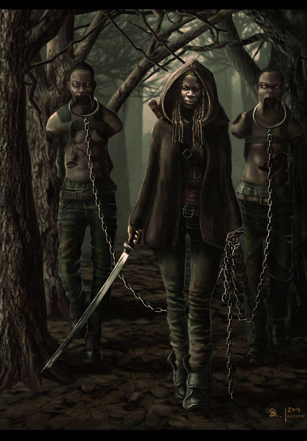 The Walking Dead: Michonne Wallpapers