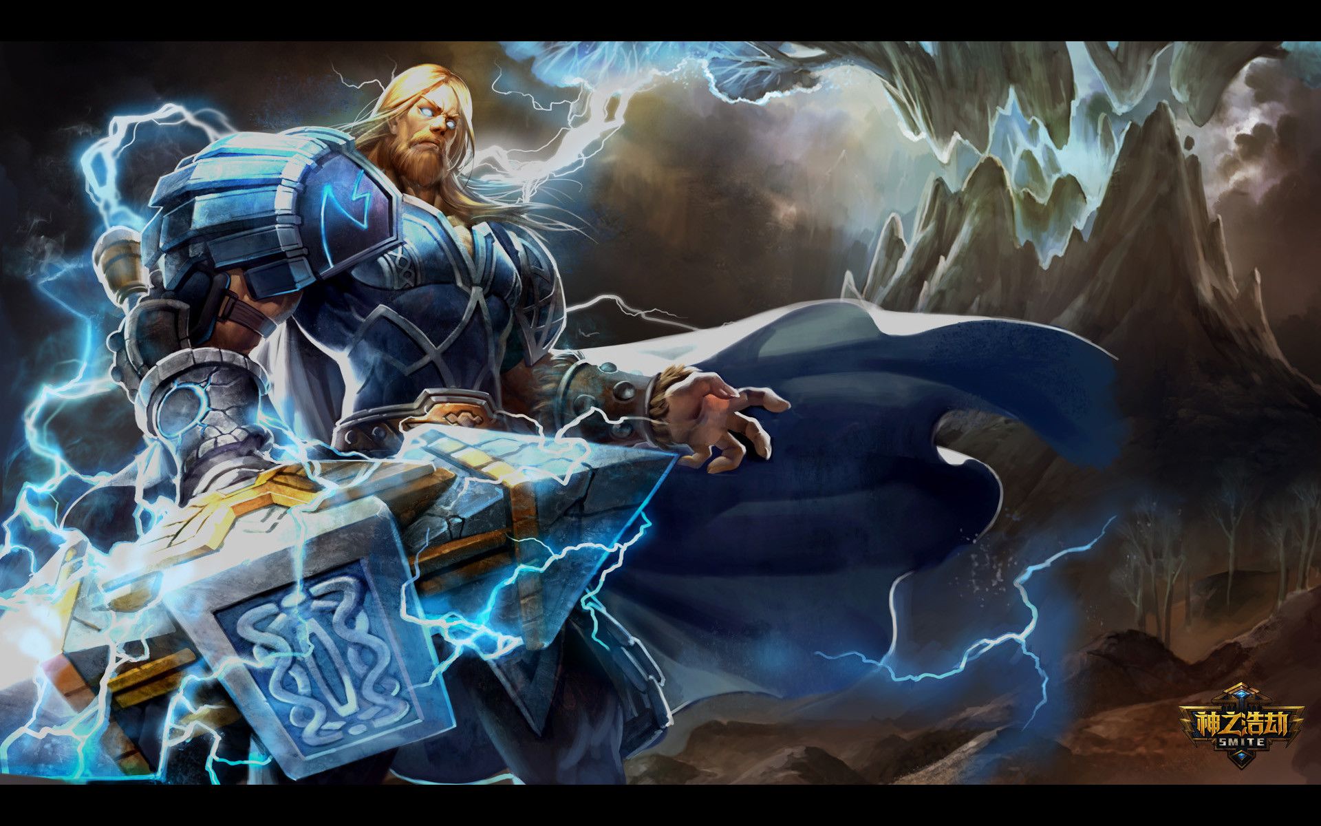 Thunderfang Thor Smite Wallpapers