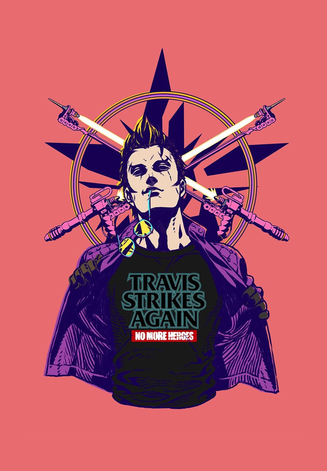 Travis No More Heroes 3 Wallpapers