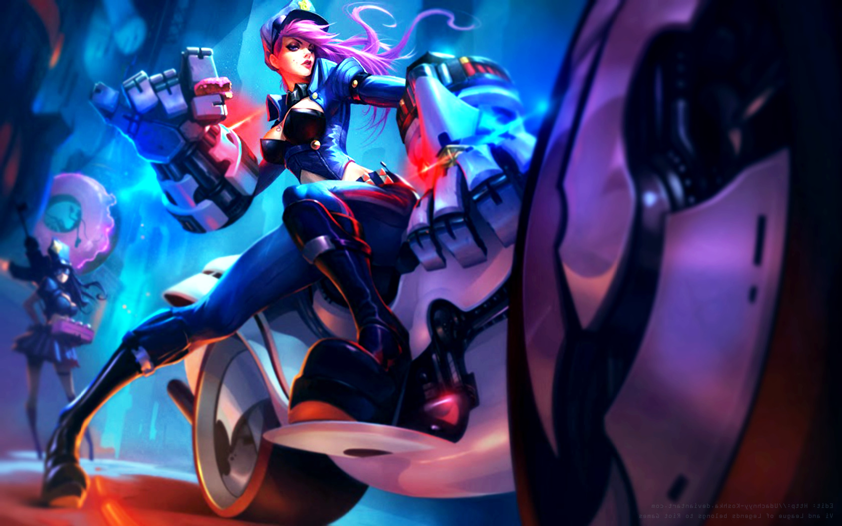 VI League Of Legends Wallpapers