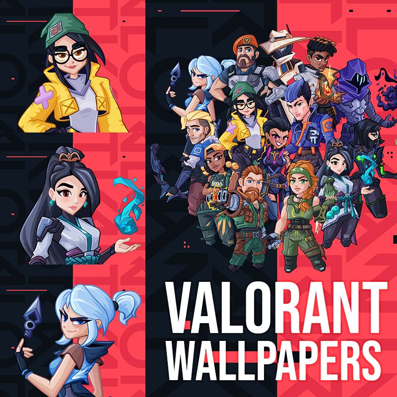 Viper vs Jett Valorant Wallpapers