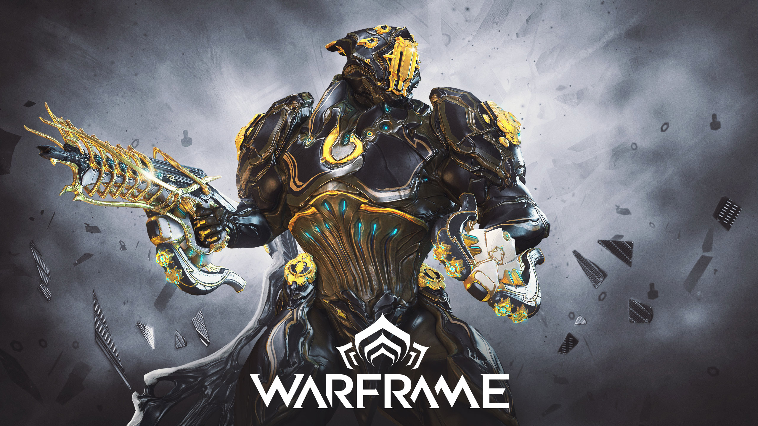 Warframe Gold Armour Wallpapers