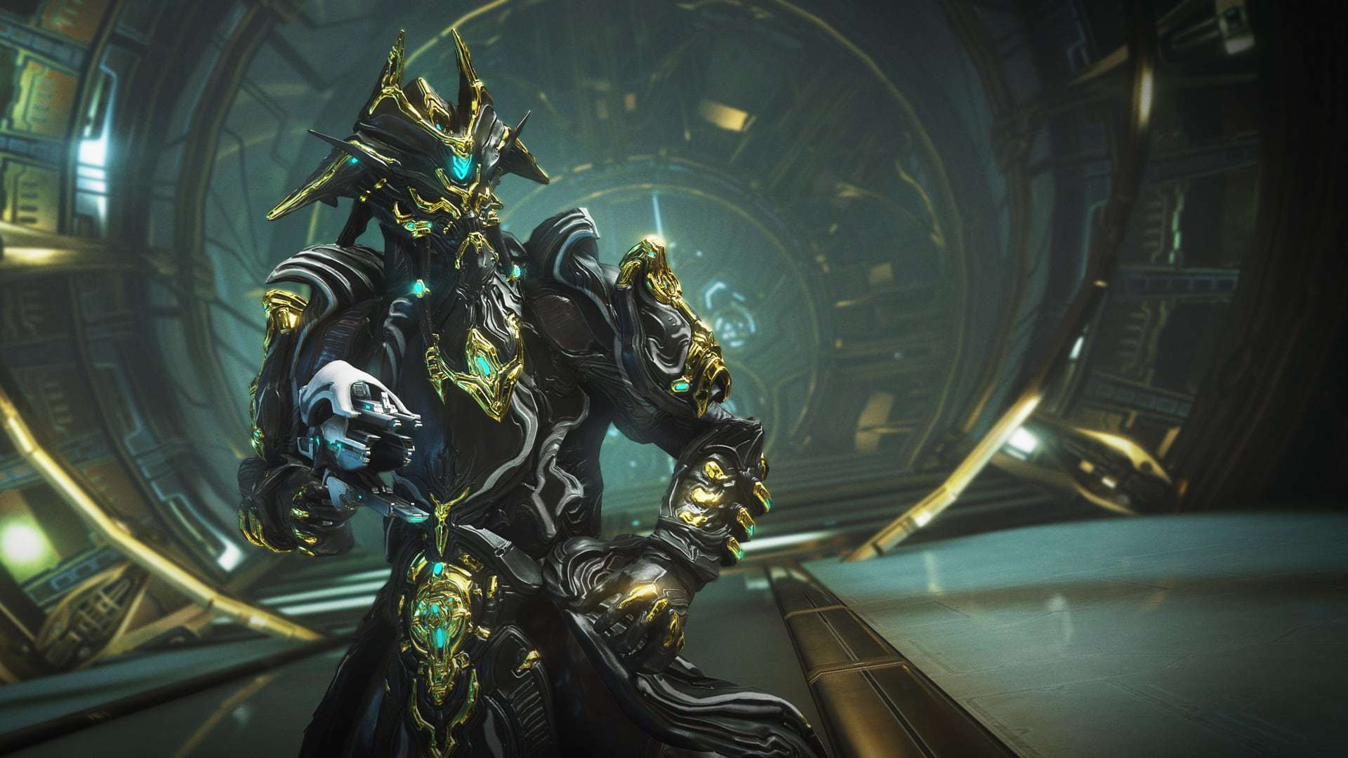 Warframe Gold Armour Wallpapers
