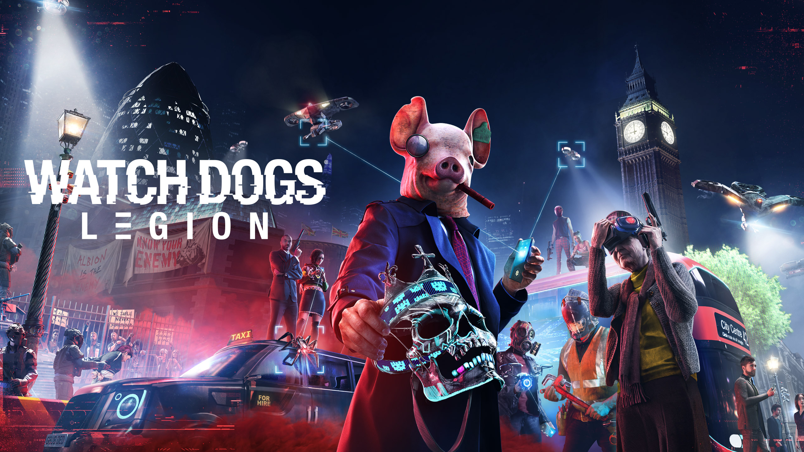 Watch Dogs Legion Future Fight Wallpapers