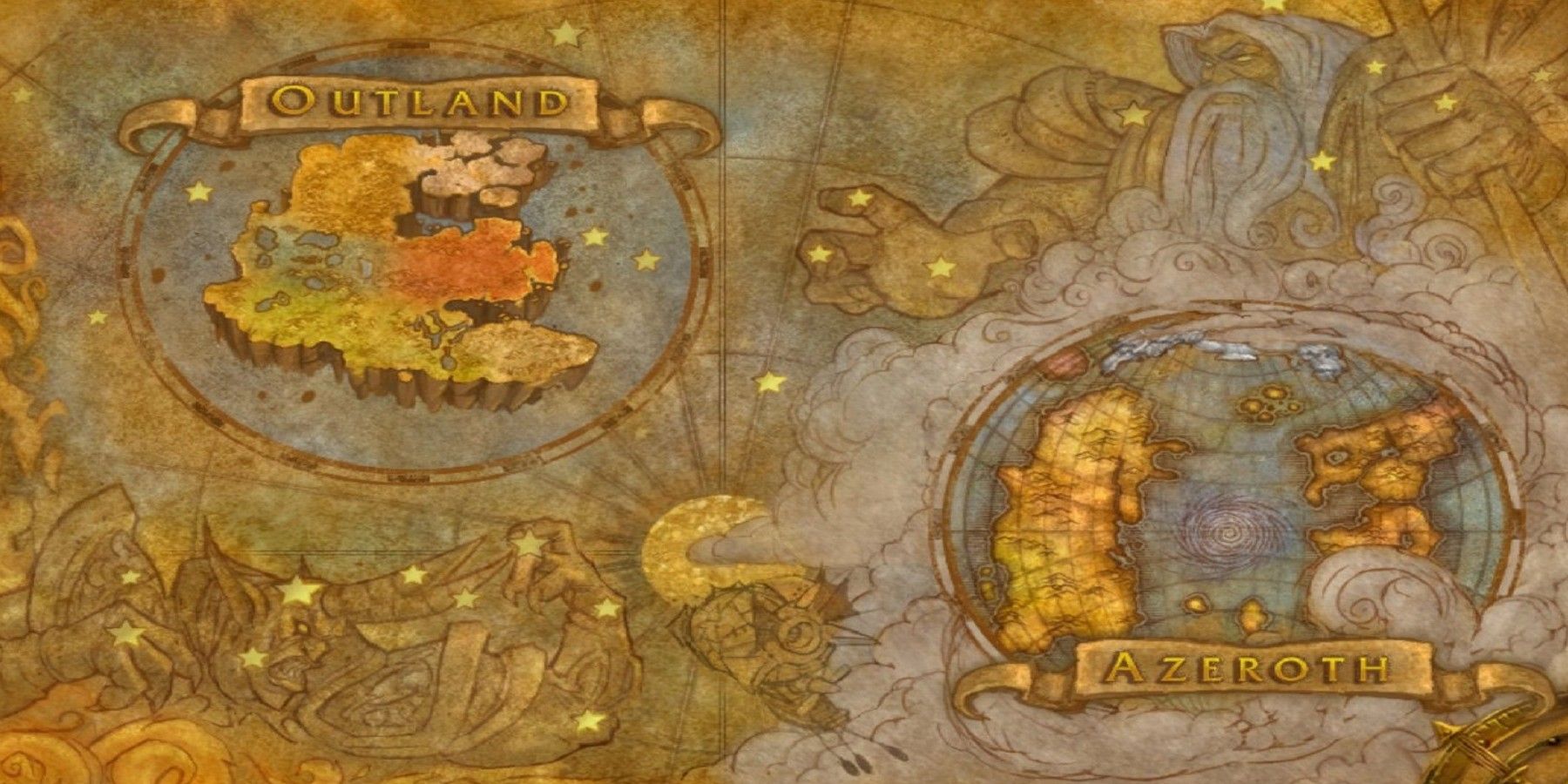 world of warcraft map Wallpapers