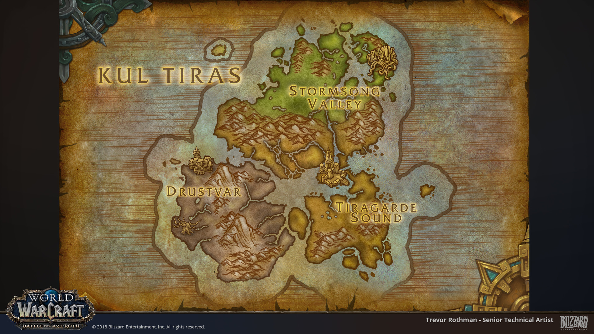 world of warcraft map Wallpapers