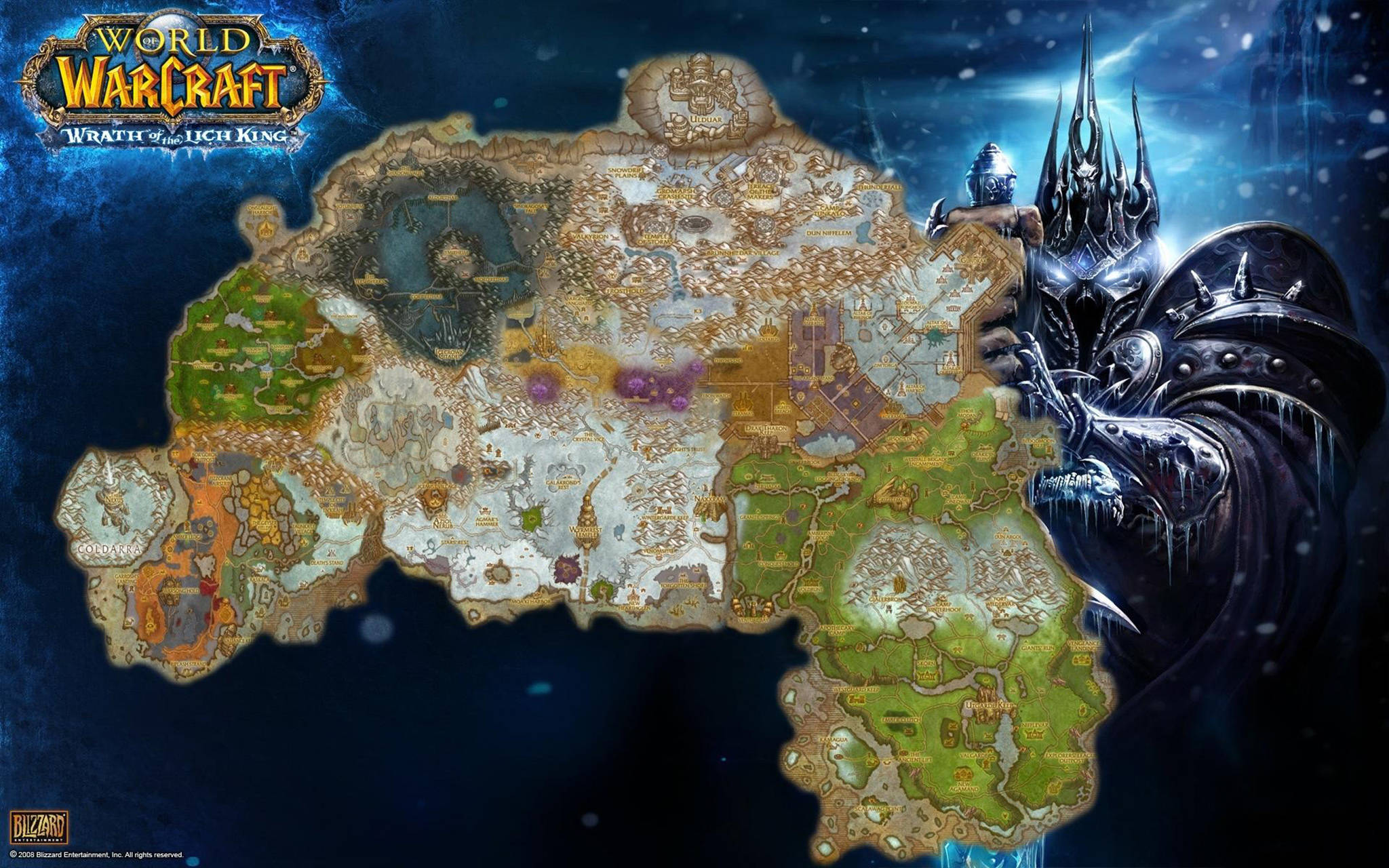 world of warcraft map Wallpapers