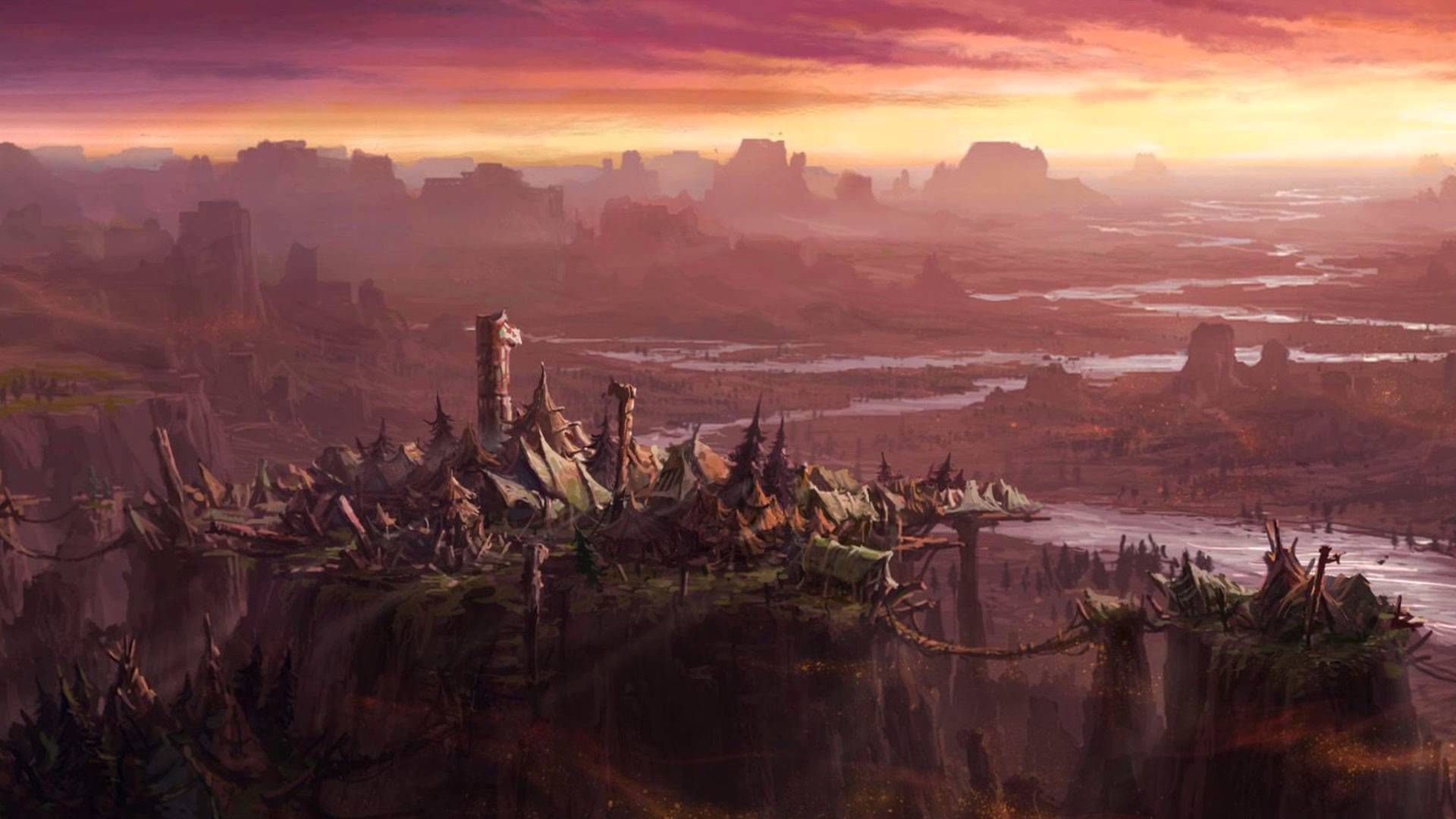 world of warcraft scenicWallpapers