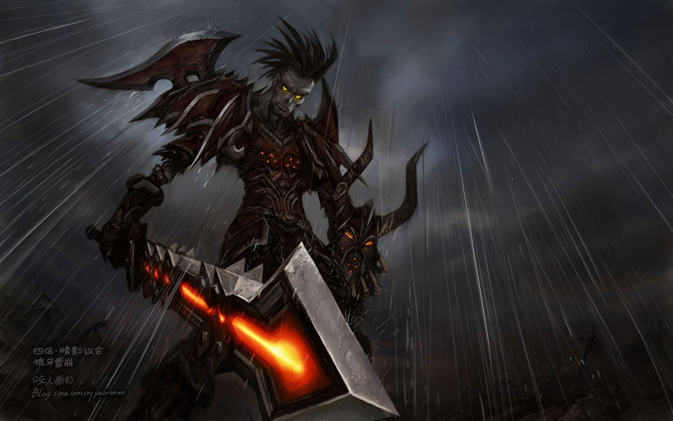 world of warcraft warrior Wallpapers