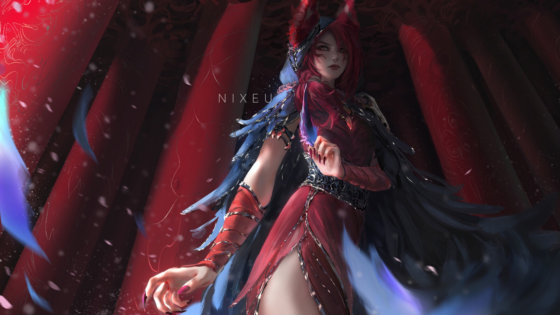 Xayah League of Legends Wallpapers